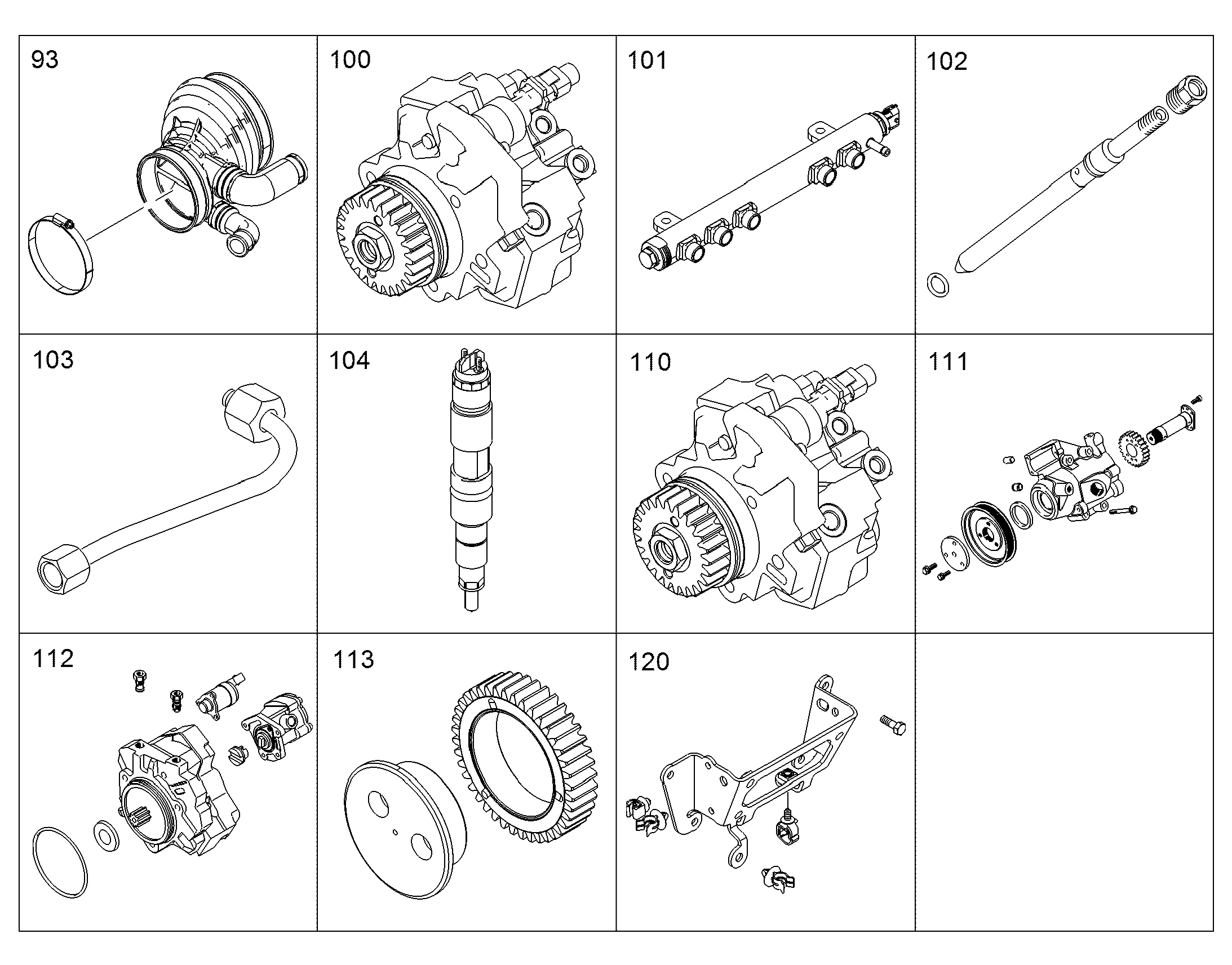 КОМПЛЕКТУЮЩИЕ ДЕТАЛИ 9739837 LIEBHERR