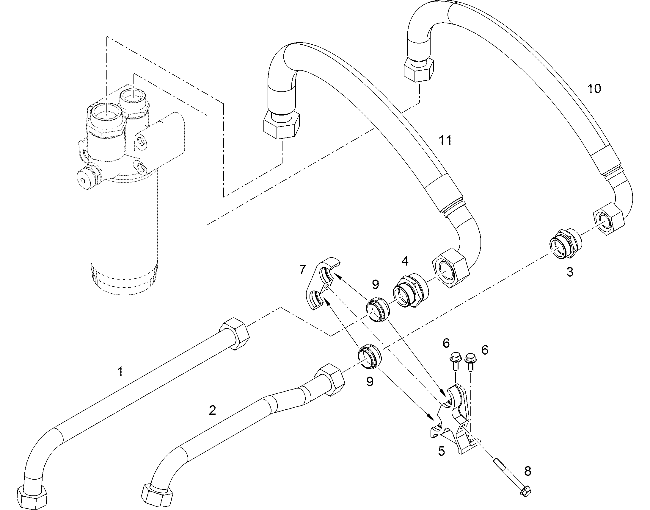 СКОБА КРЕПЛЕНИЯ d=34 10137211 LIEBHERR