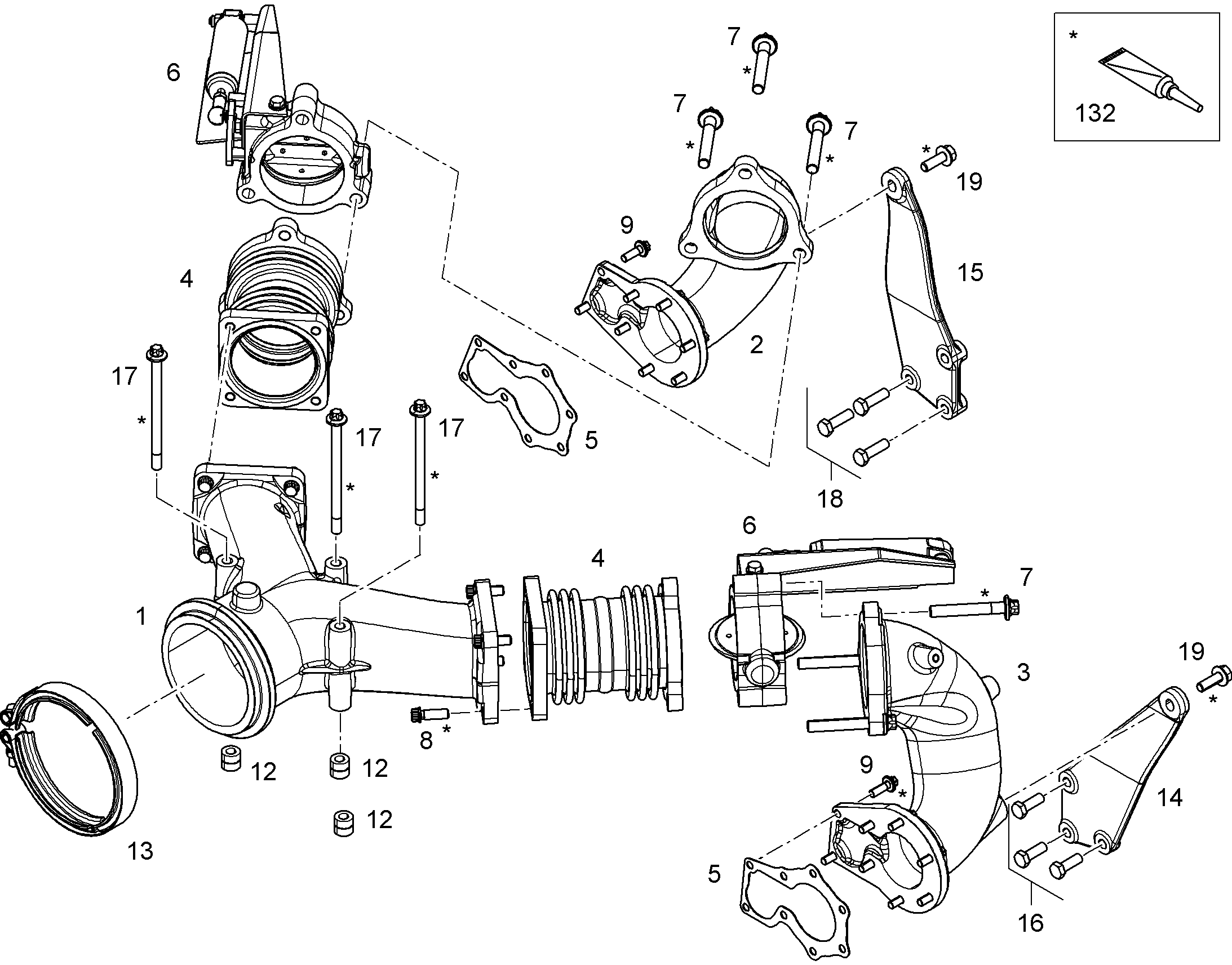 МОТОРНЫЙ ТОРМОЗ, КОМПЛЕКТ KS 5313-38 10135008 LIEBHERR