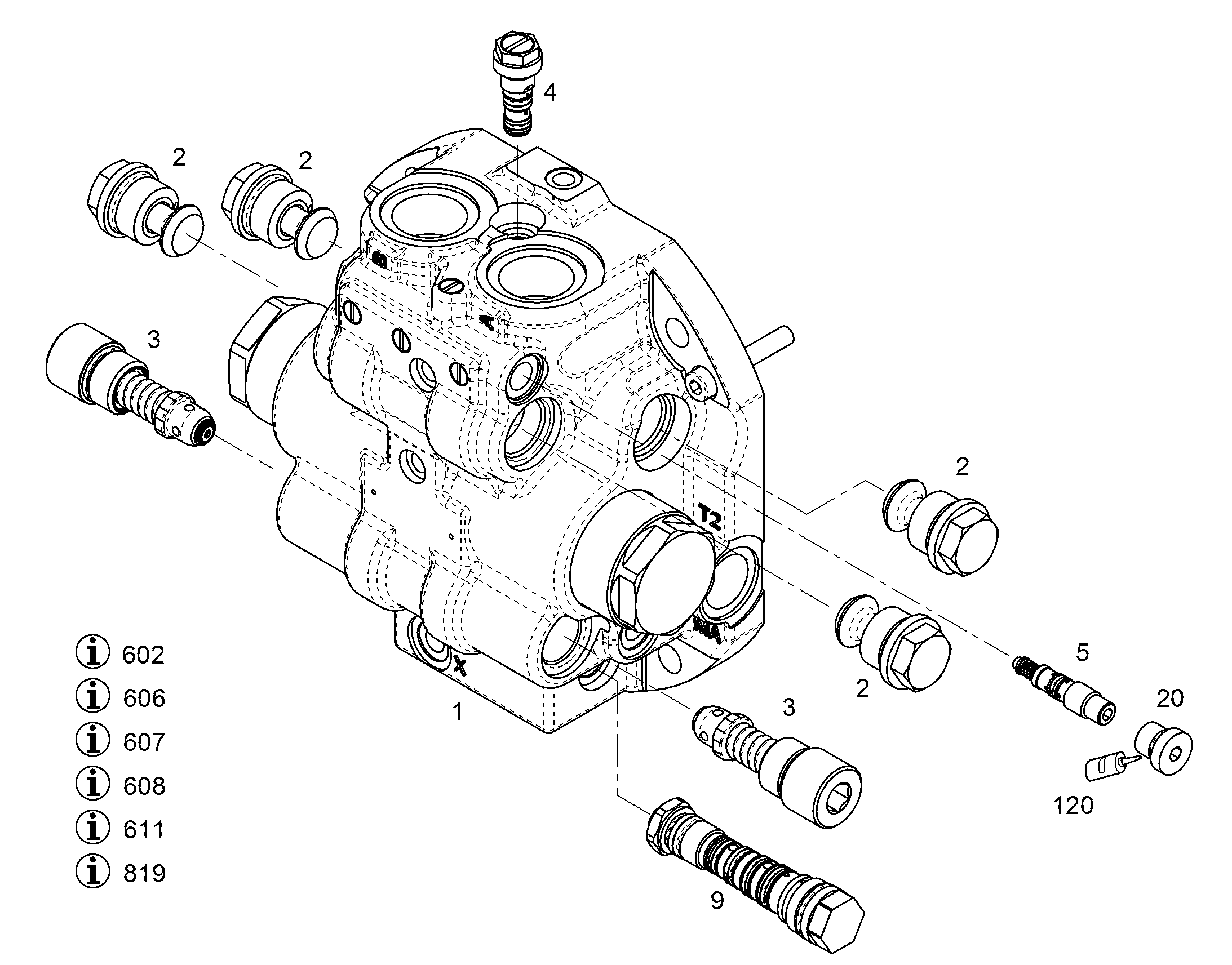 РЕГУЛИРОВОЧНЫЙ КЛАПАН DA 10134540 LIEBHERR