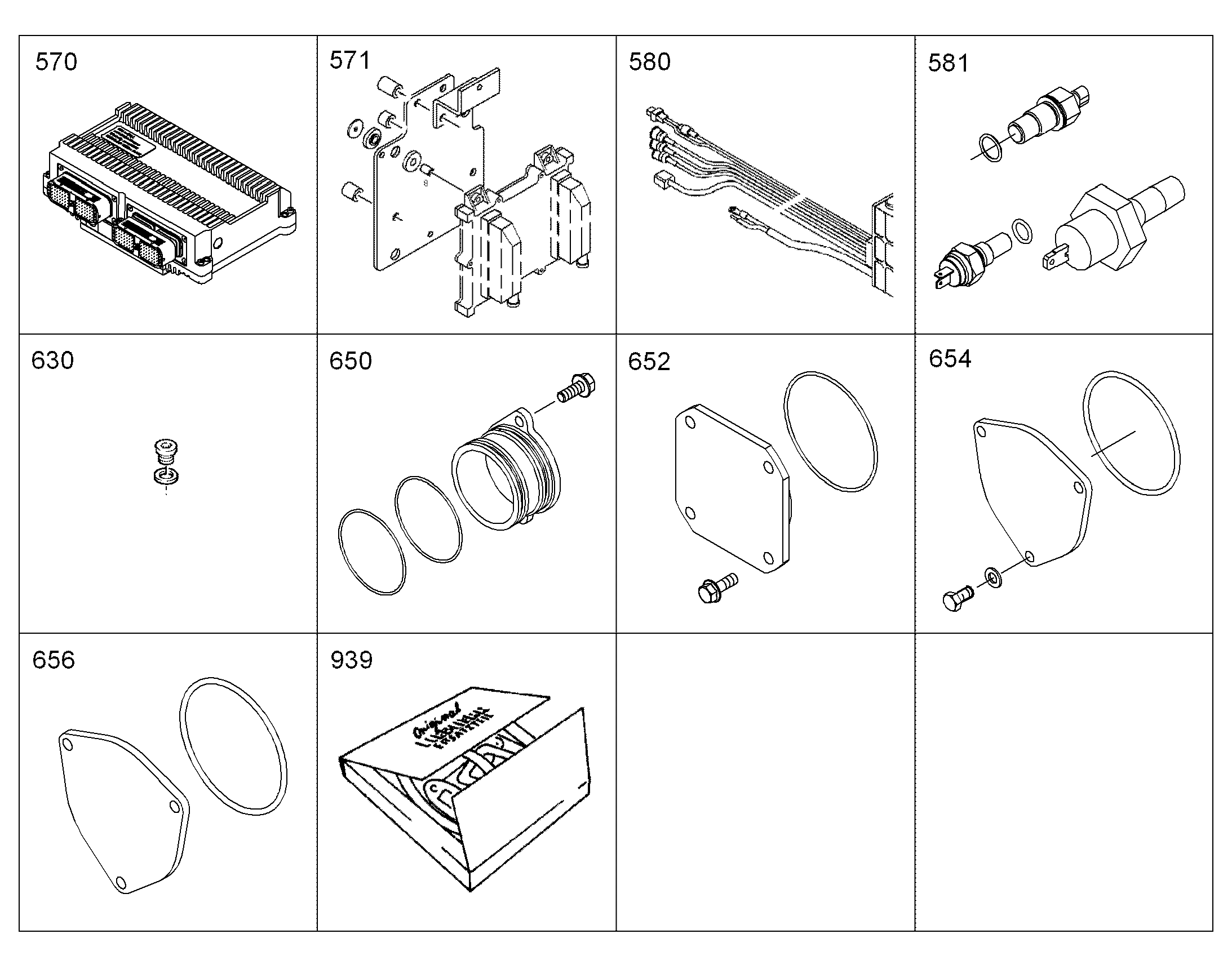 БЛОК УПРАВЛЕНИЯ ДВИГАТЕЛЕМ 10137208 LIEBHERR