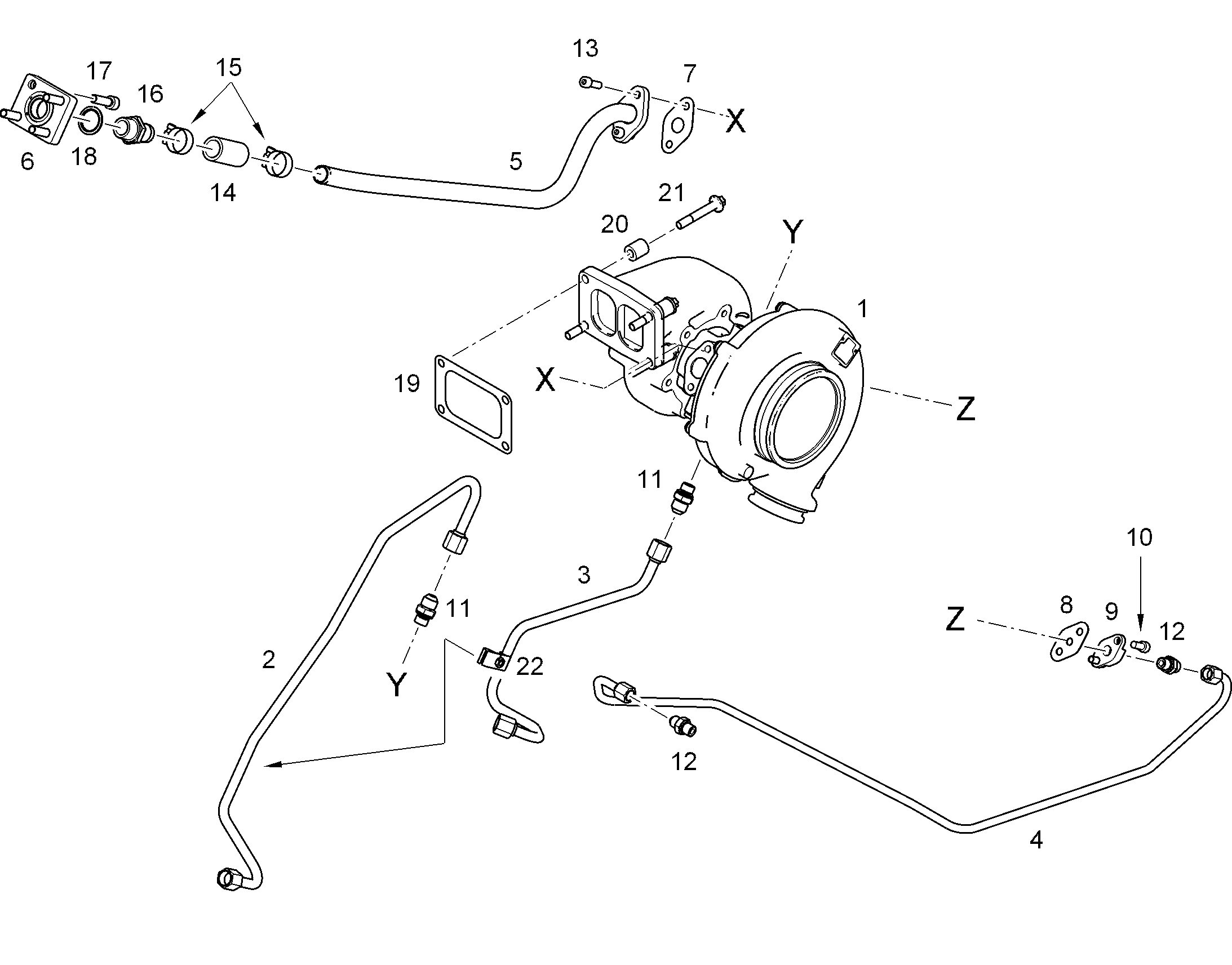 ГИЛЬЗА РАСПОРНАЯ 10,5X20X22 10136138 LIEBHERR