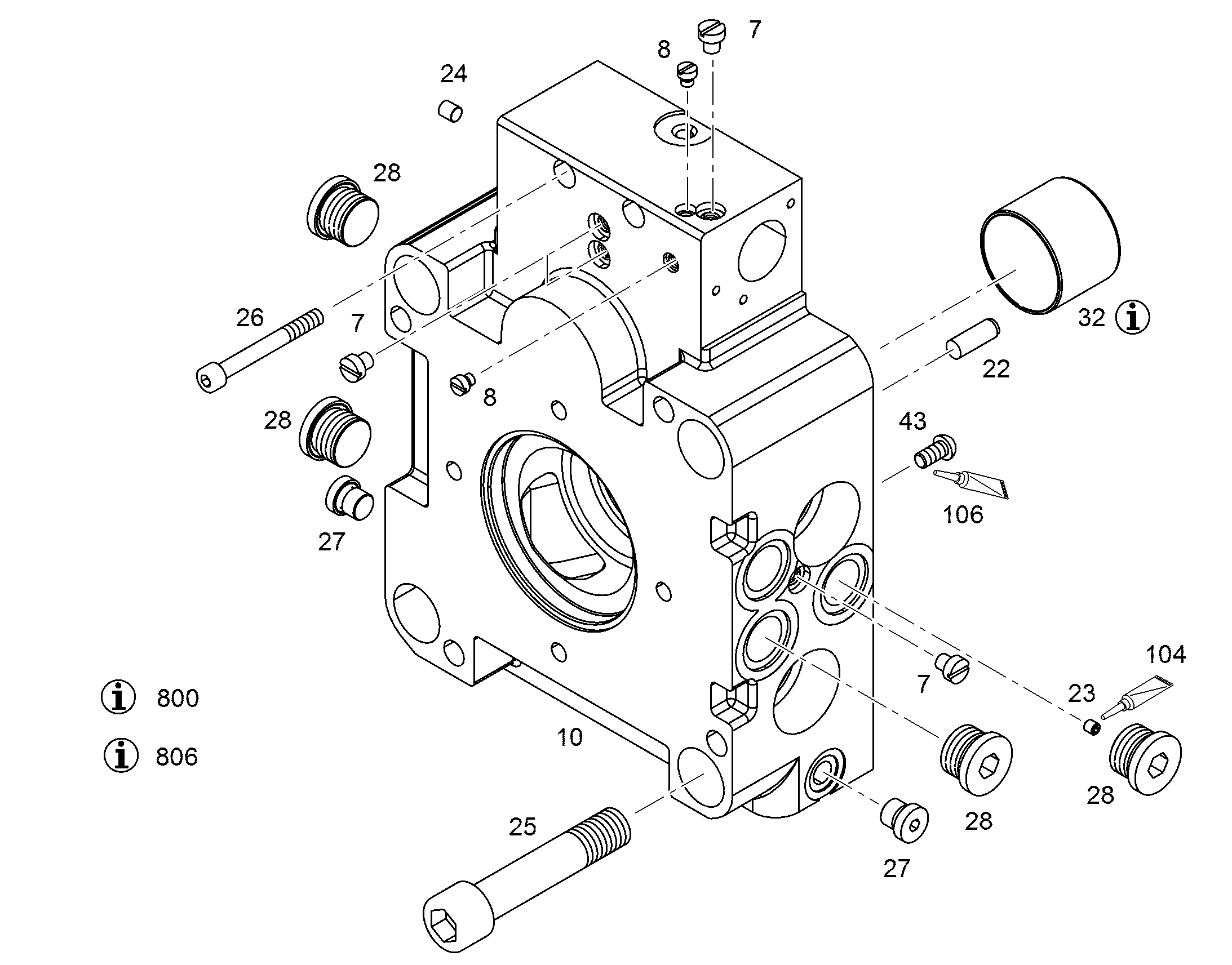 ЗАГЛУШКА РЕЗЬБОВАЯ M14X1,5 11383763 LIEBHERR