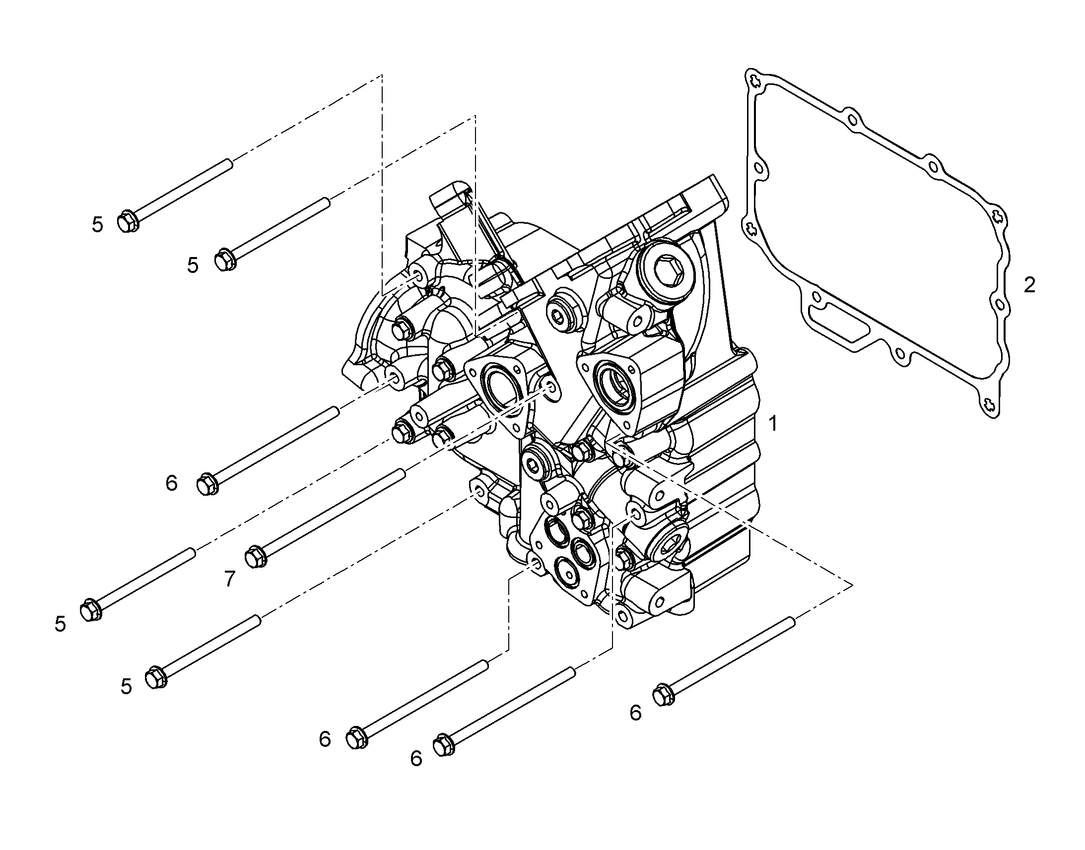 МОДУЛЬ МАСЛА СЛЕВА 10132895 LIEBHERR