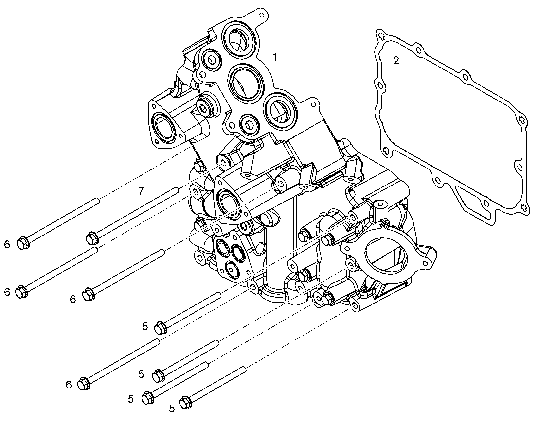 МОДУЛЬ МАСЛА СПРАВА 10132896 LIEBHERR