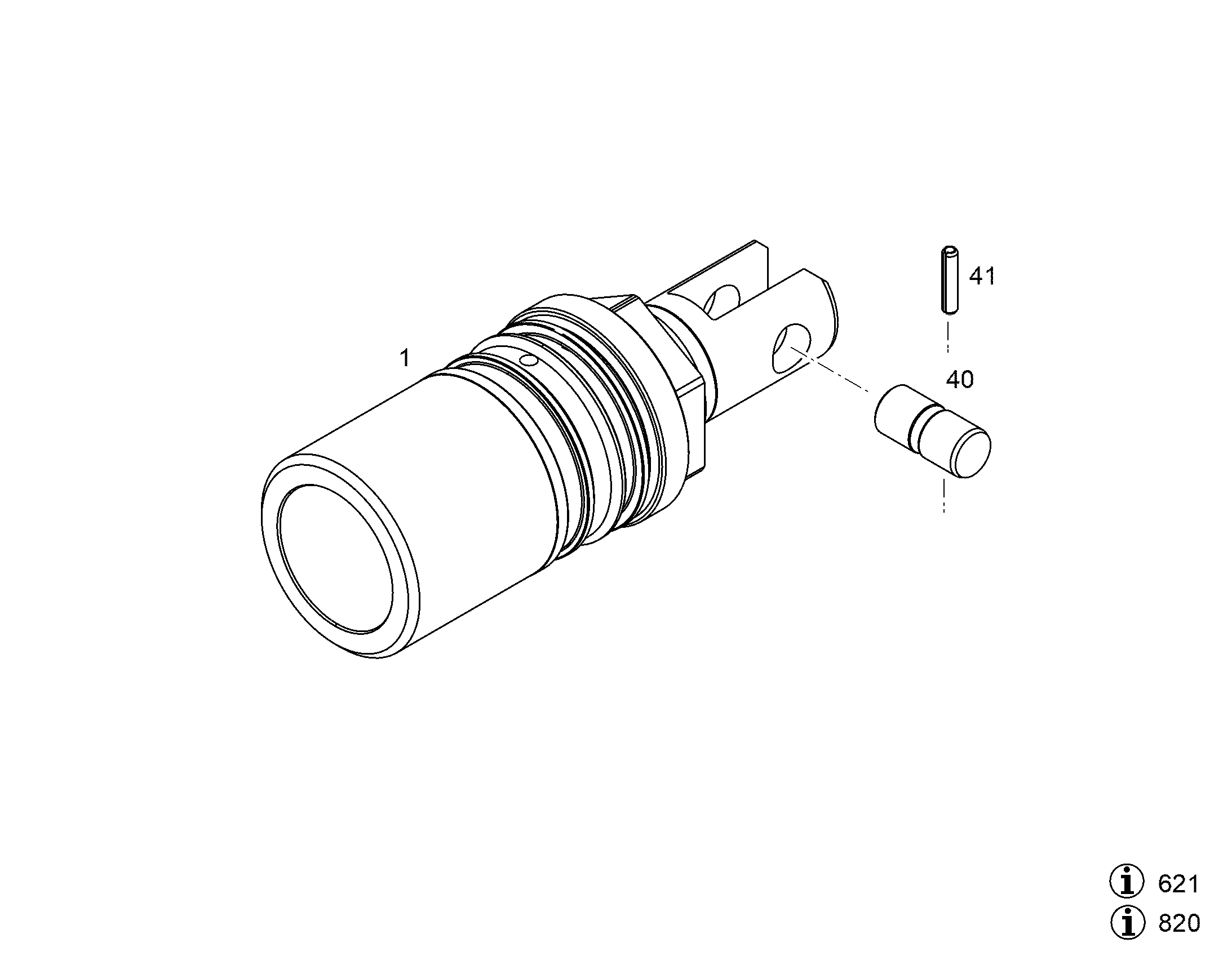 REGEL PISTON PRE-ASS. NG 215 (D) 12864508 LIEBHERR