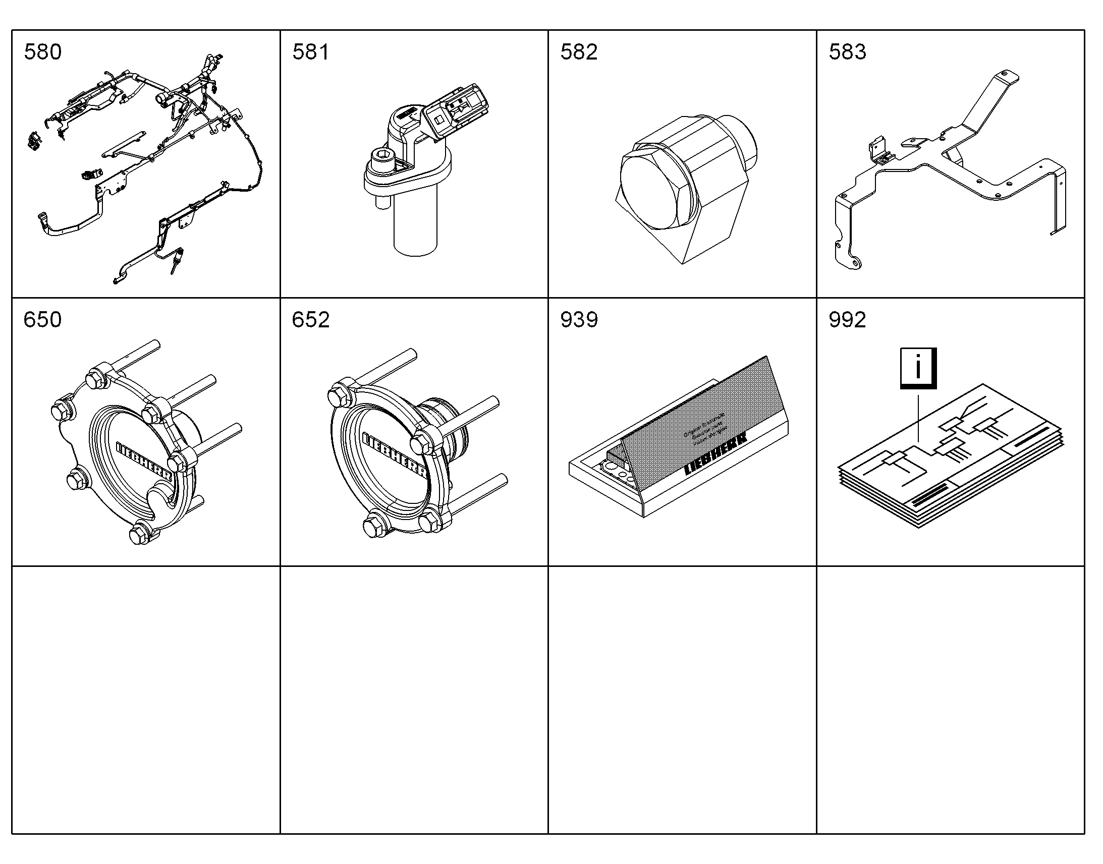 КАБЕЛЬНЫЙ ЖГУТ 10120245 LIEBHERR