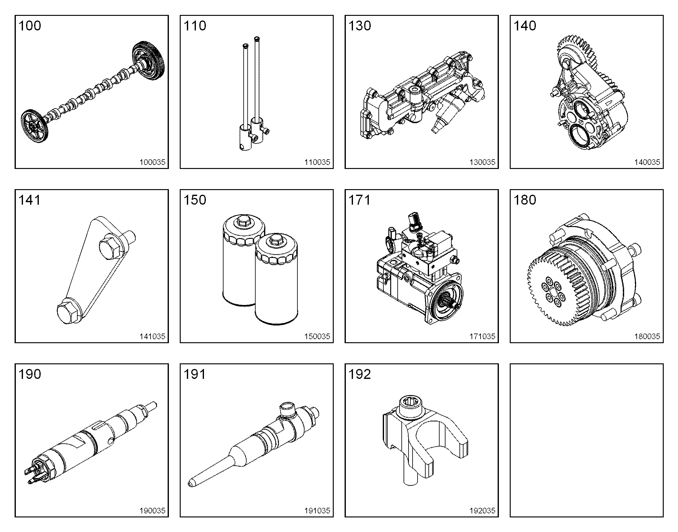 РЕМОНТНЫЙ КОМПЛЕКТ КОЛПАКА 12873657 LIEBHERR