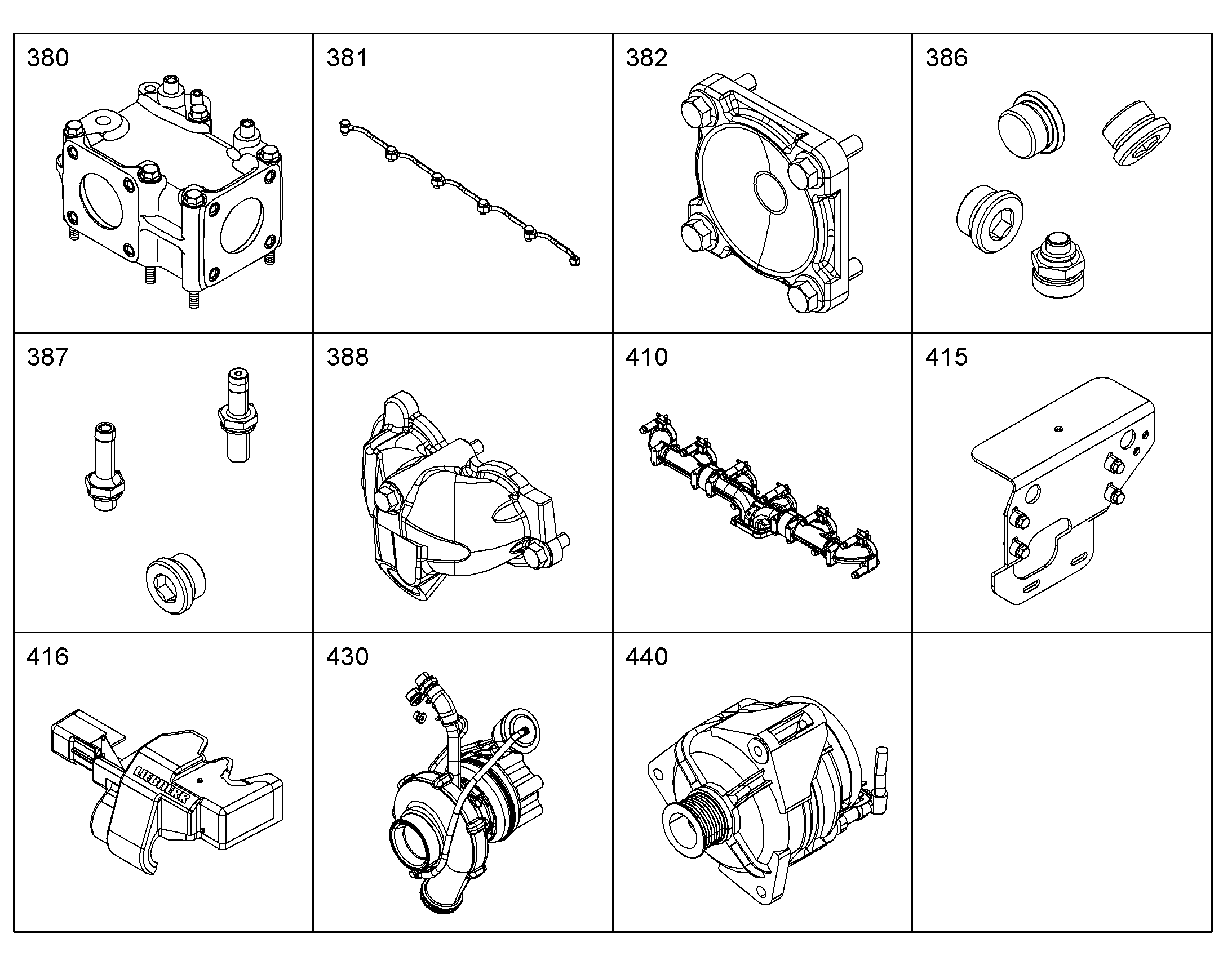 ЭЛЕМЕНТЫ ЗАПИРАЮЩИЕ 10135237 LIEBHERR