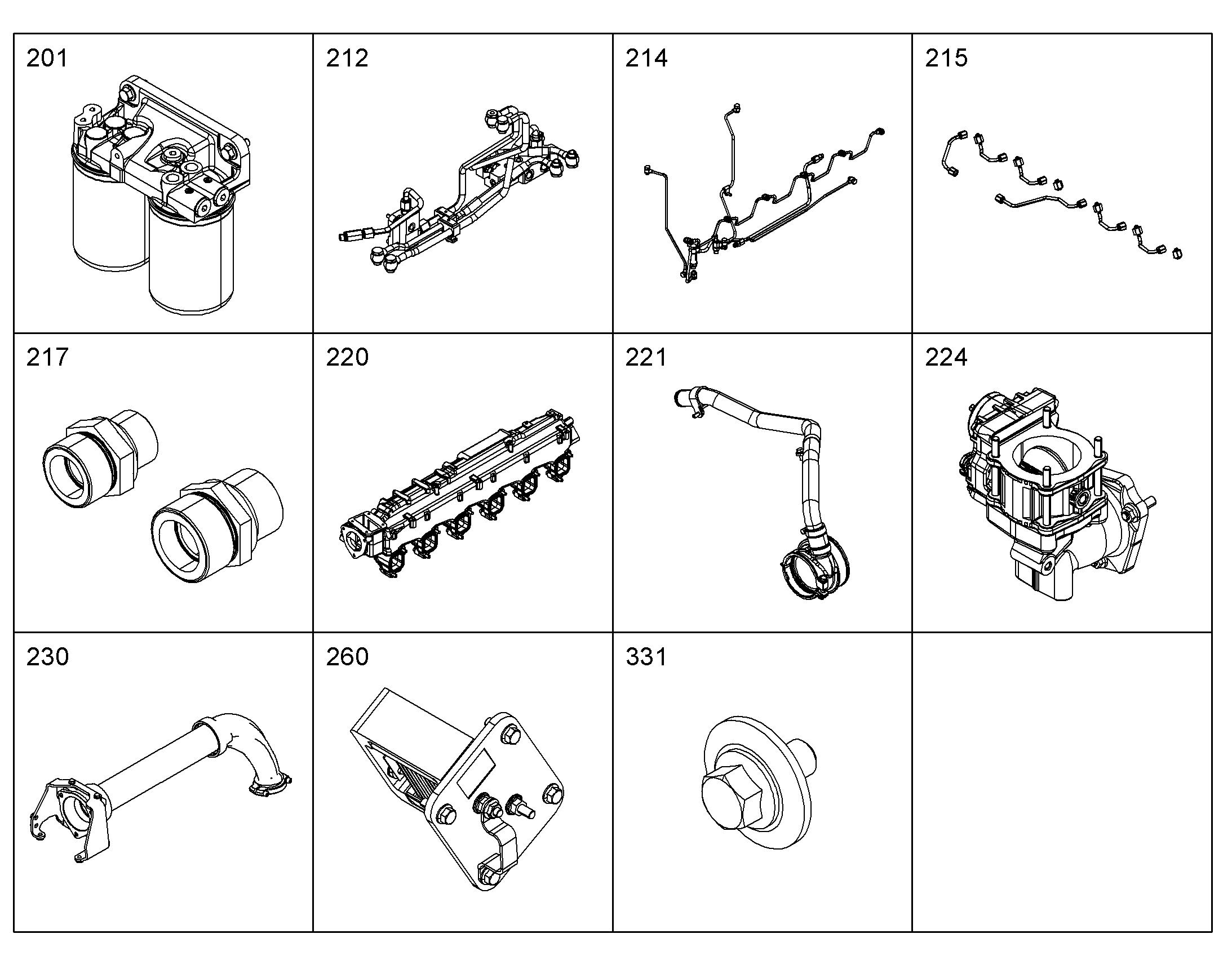 ЗАСАСЫВАНИЕ ВОЗДУХА, УСТАНОВКА 10135716 LIEBHERR