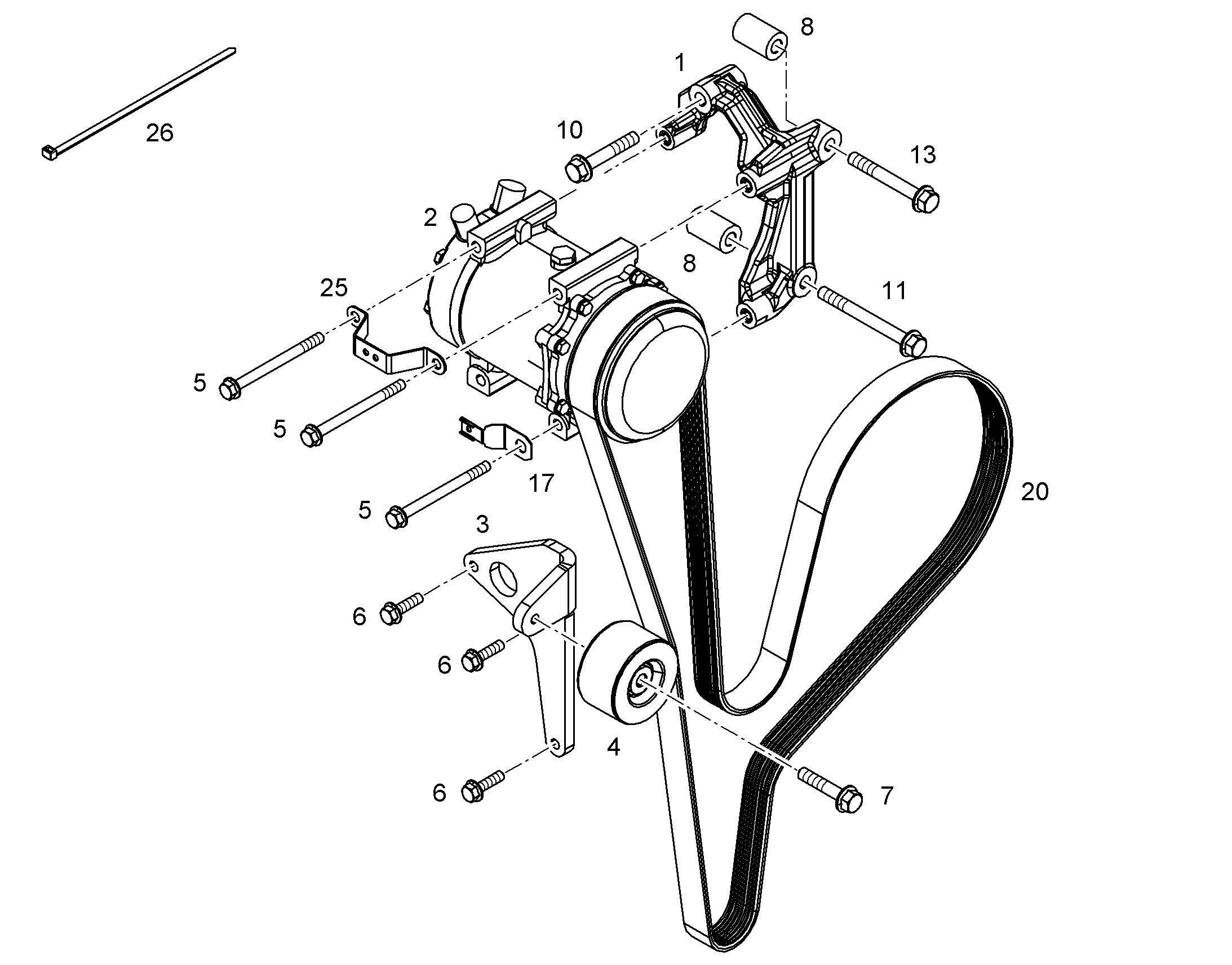 ГИЛЬЗА РАСПОРНАЯ 11X24X37,5 10116658 LIEBHERR