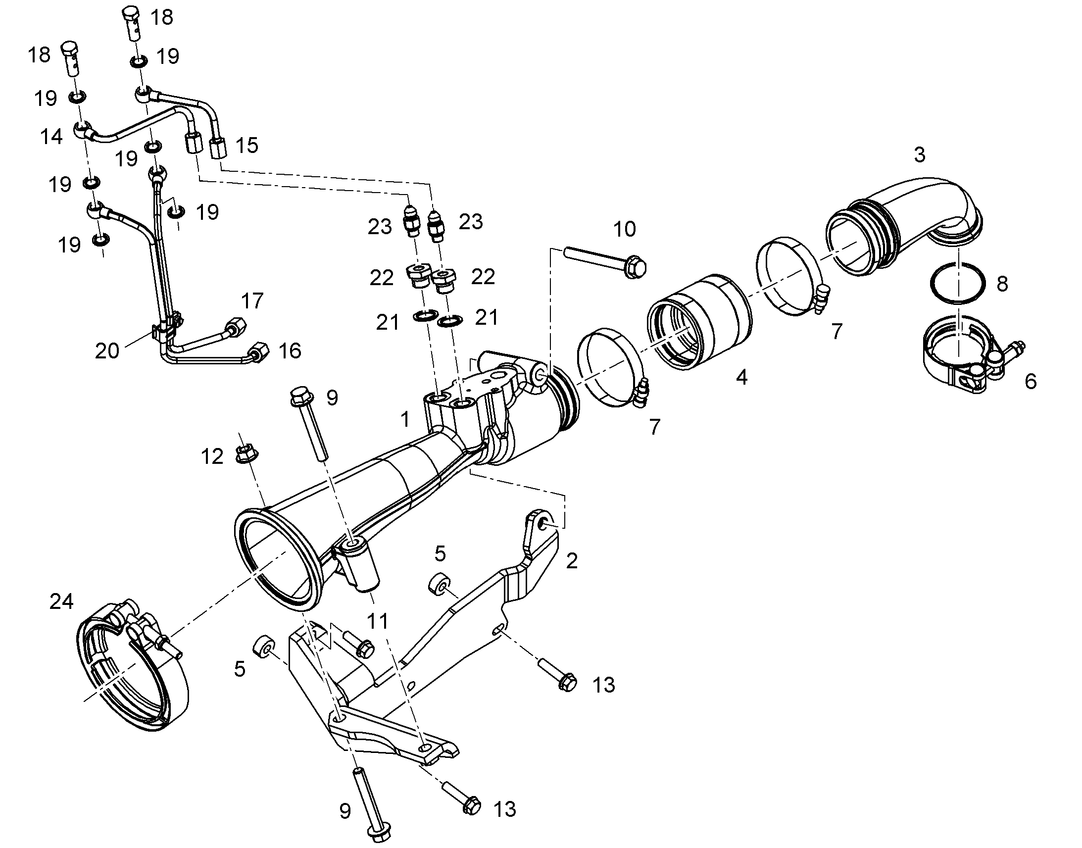 ПРОВОД СОЕДИНИТЕЛЬНЫЙ 10144618 LIEBHERR