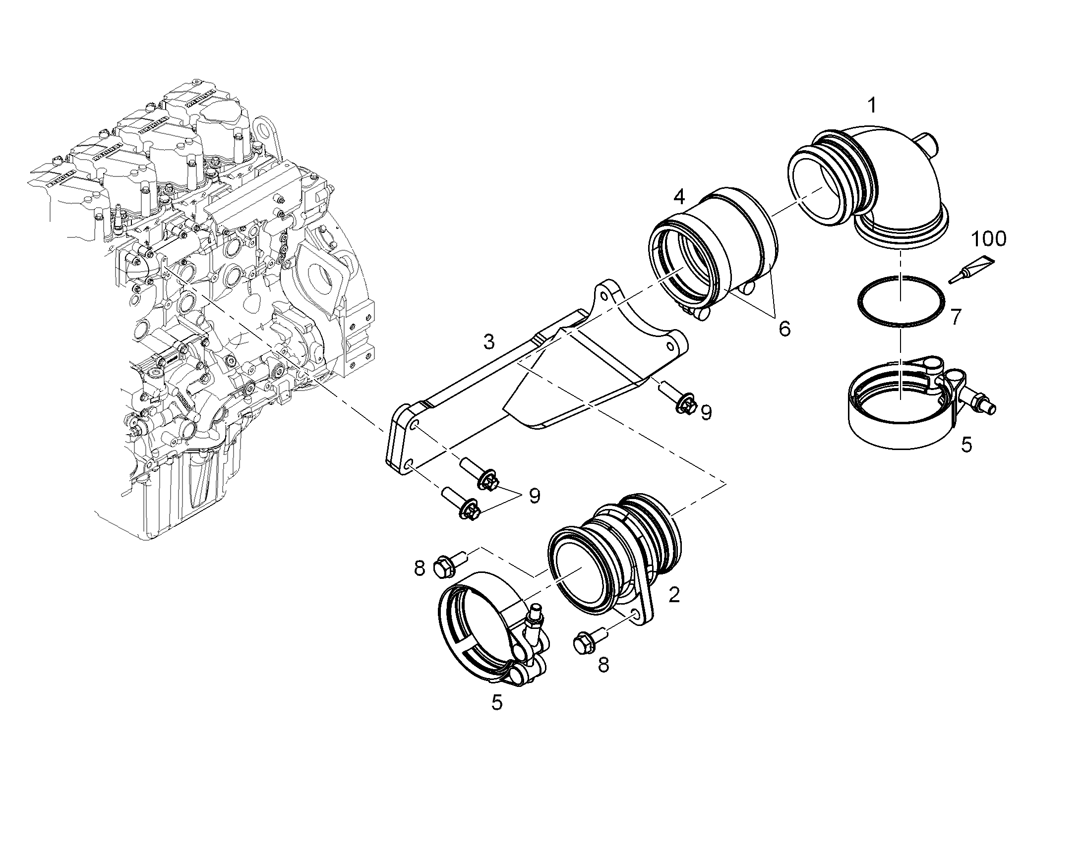 КОНСОЛЬ 10143615 LIEBHERR