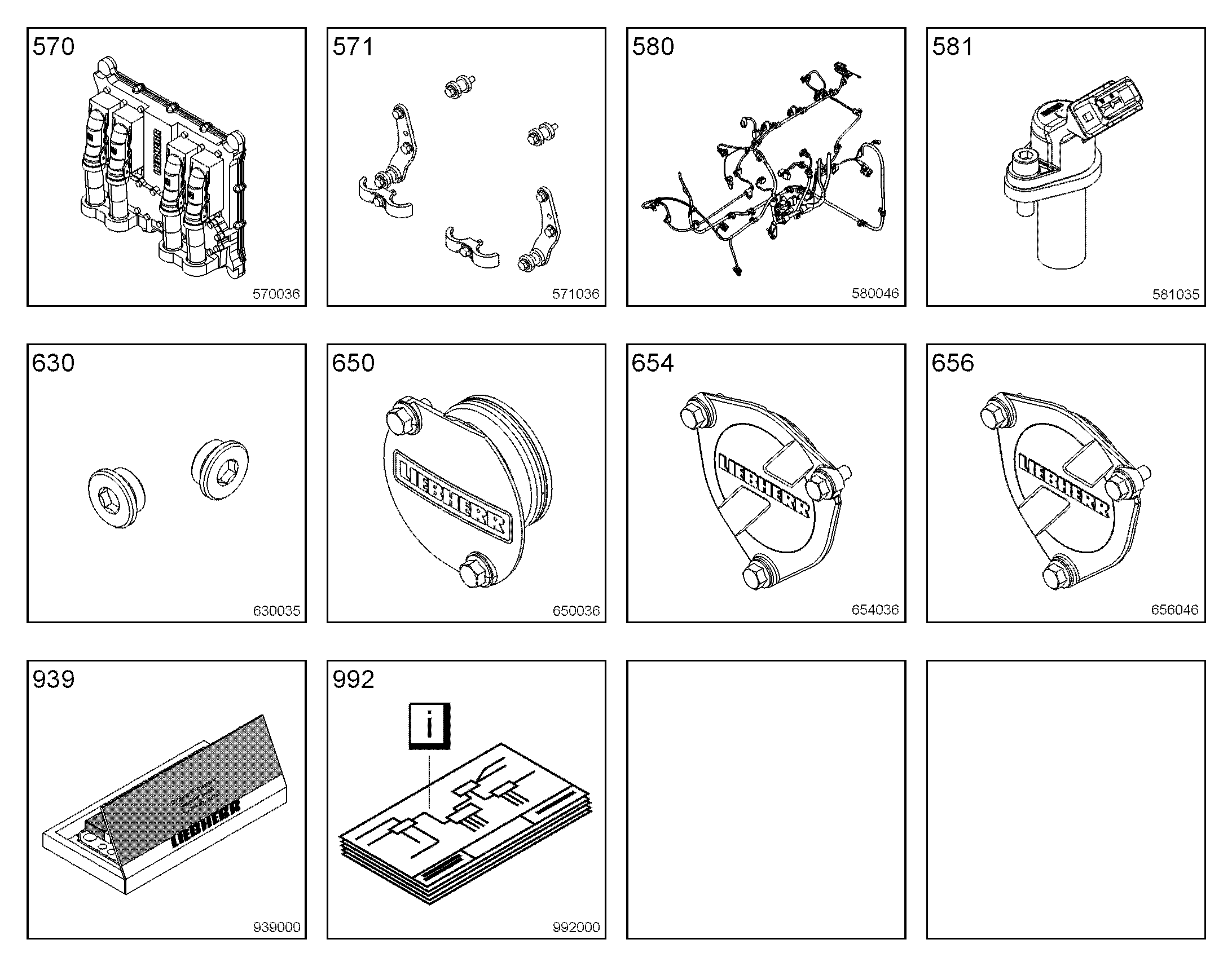 КАБЕЛЬНЫЙ ЖГУТ 10147981 LIEBHERR