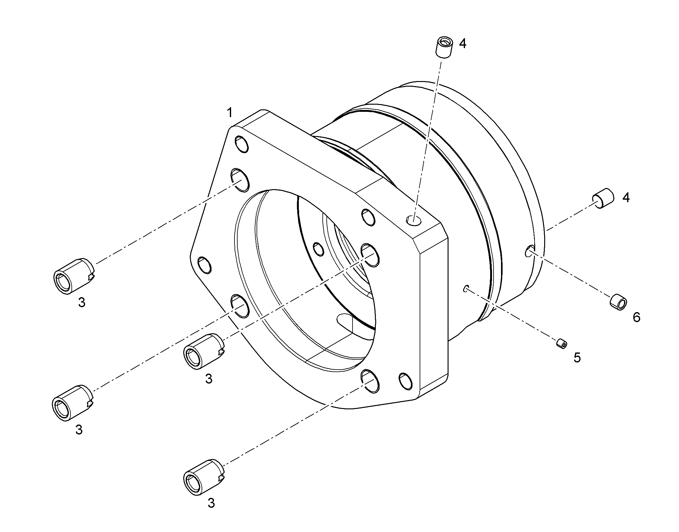 ЗАГЛУШКА УПЛОТНИТЕЛЬНАЯ LK 950/4 10035597 LIEBHERR