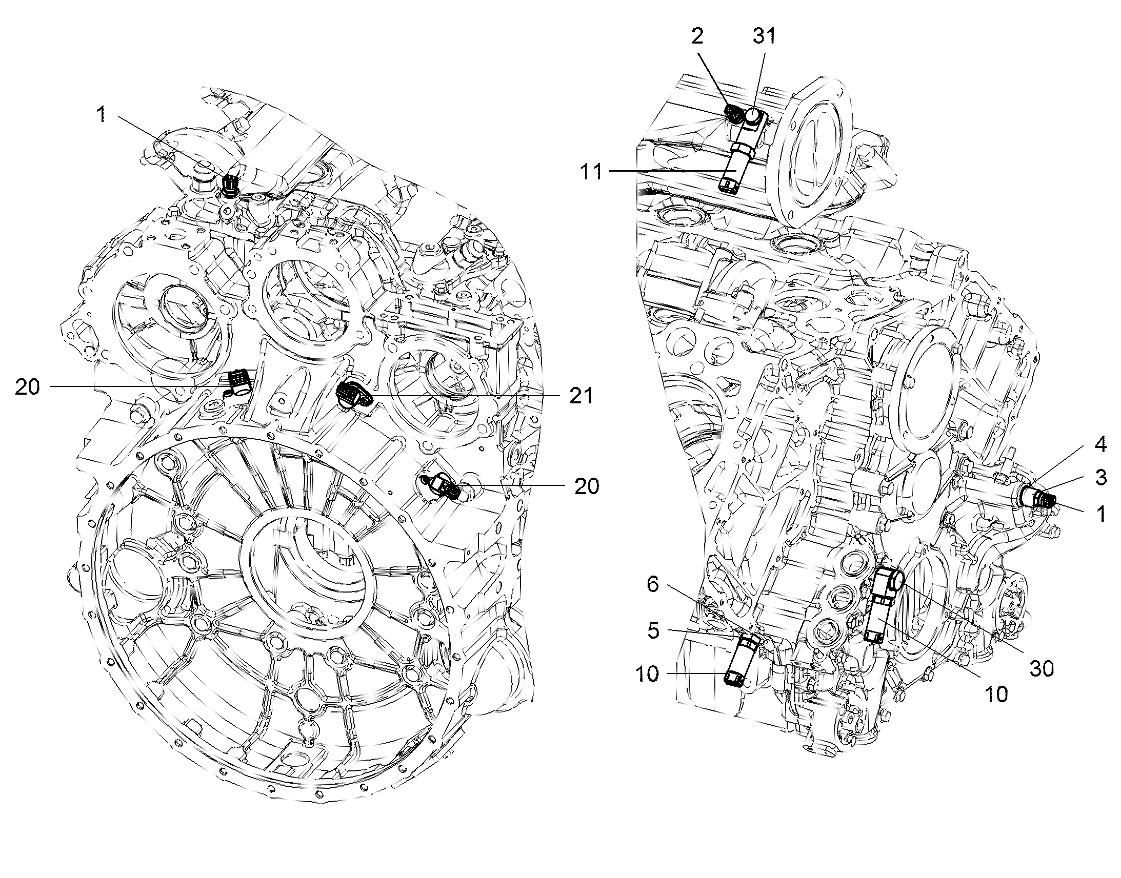 ШТУЦЕР ПЕРЕХОДНОЙ M18X1,5/M14X1,5 10115783 LIEBHERR