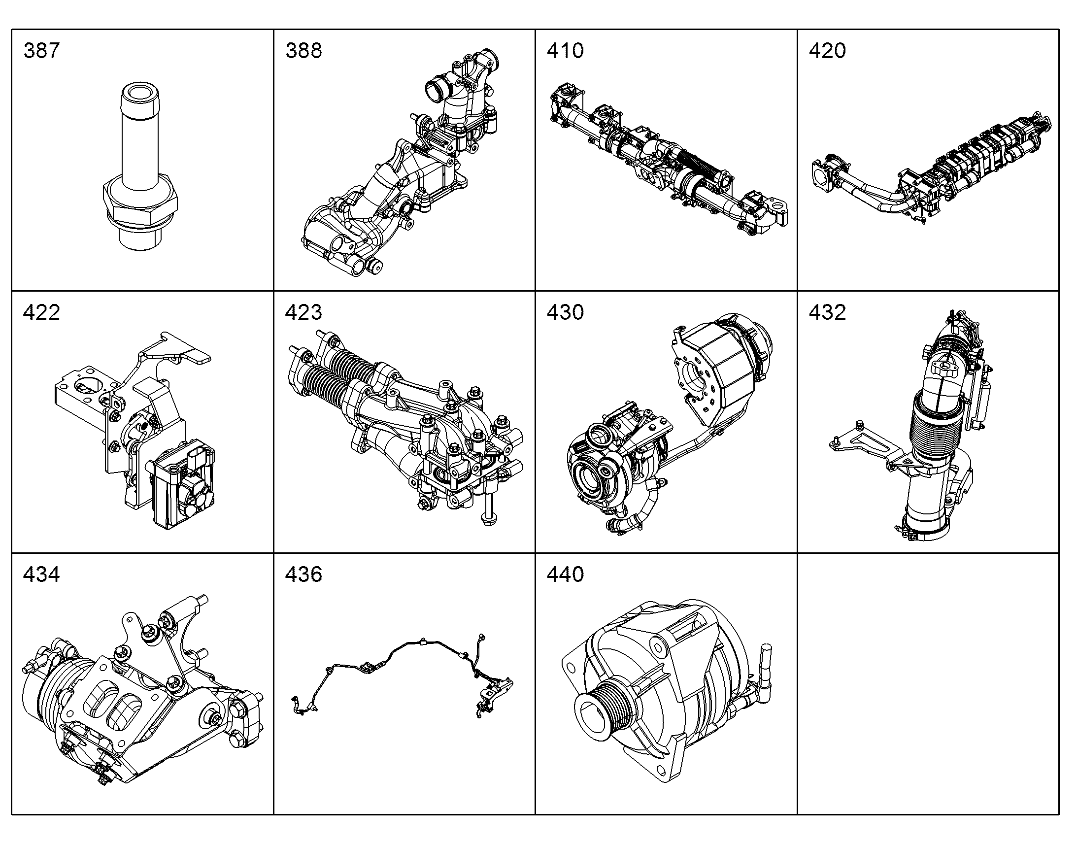 ВОДЯНОЙ КОЛЛЕКТОР, КОМПЛЕКТ 10138146 LIEBHERR