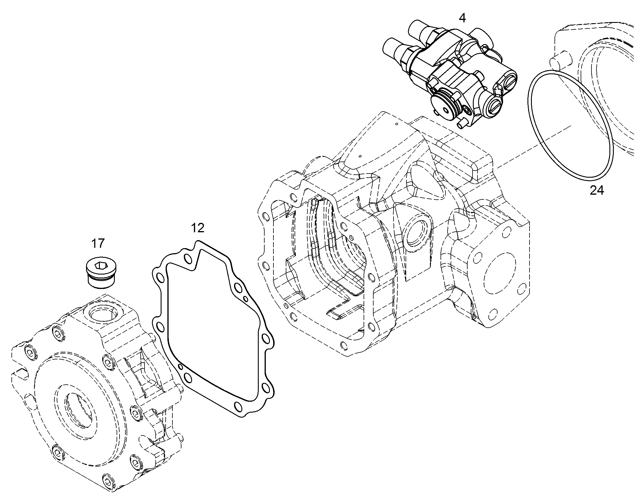 ЗАГЛУШКА РЕЗЬБОВАЯ 7/8-14 UNF-2A 10139799 LIEBHERR