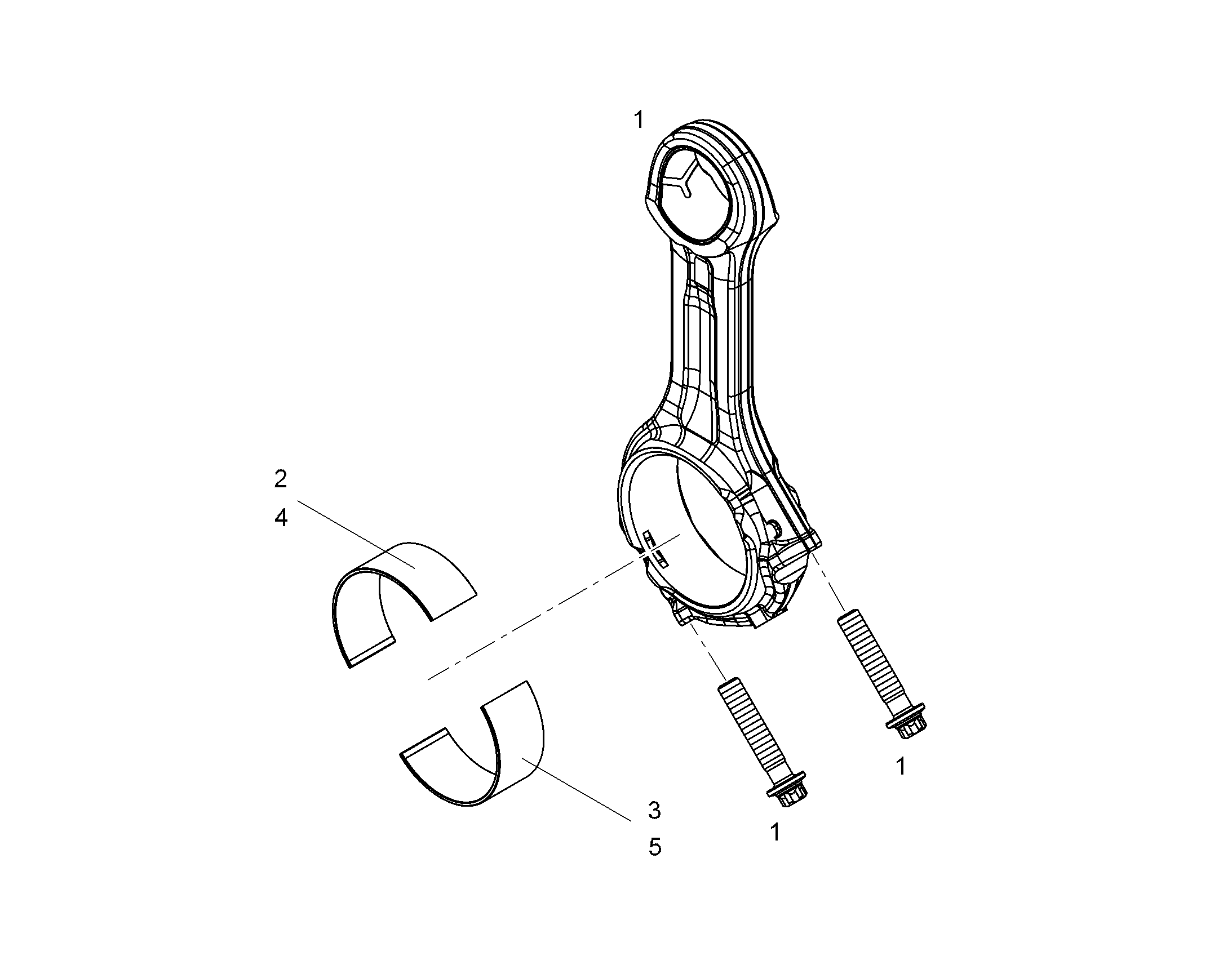 ШАТУН 10148879 LIEBHERR