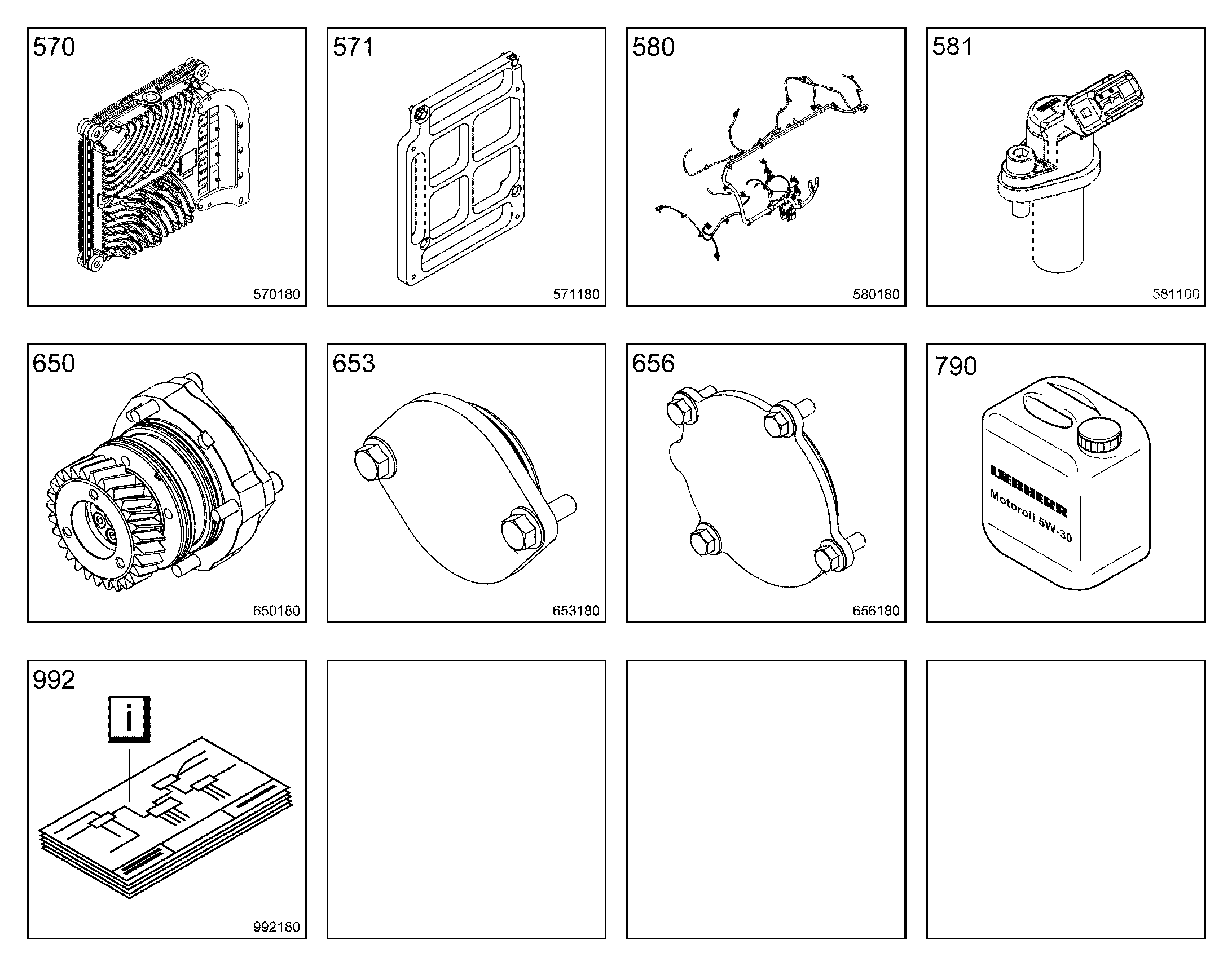 ЭЛЕМЕНТЫ ЗАПИРАЮЩИЕ 10151964 LIEBHERR