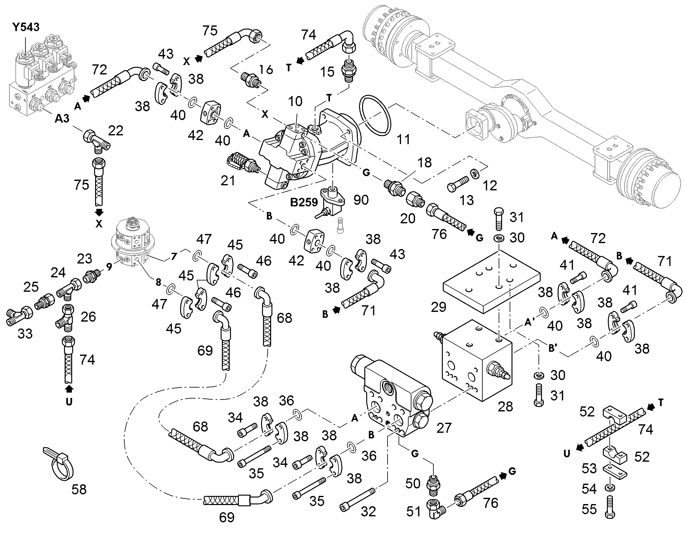 ДВИГАТЕЛЬ РЕГУЛИРУЕМЫЙ A6VM 200cm³/U 11067689 LIEBHERR