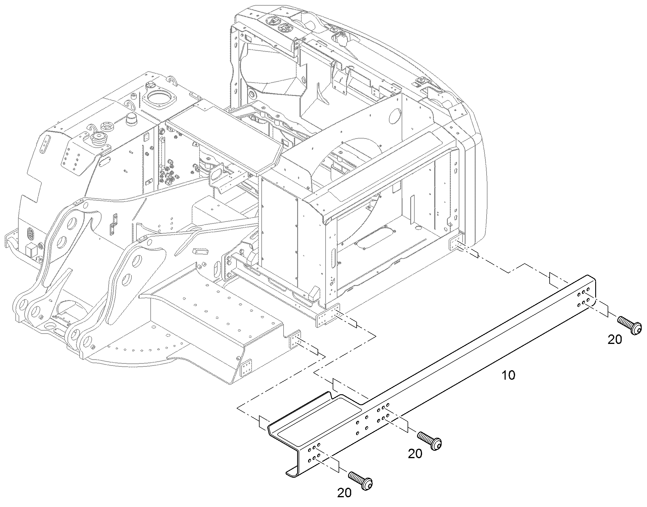 ЭЛЕМЕНТЫ МОНТАЖНЫЕ 94068992 LIEBHERR