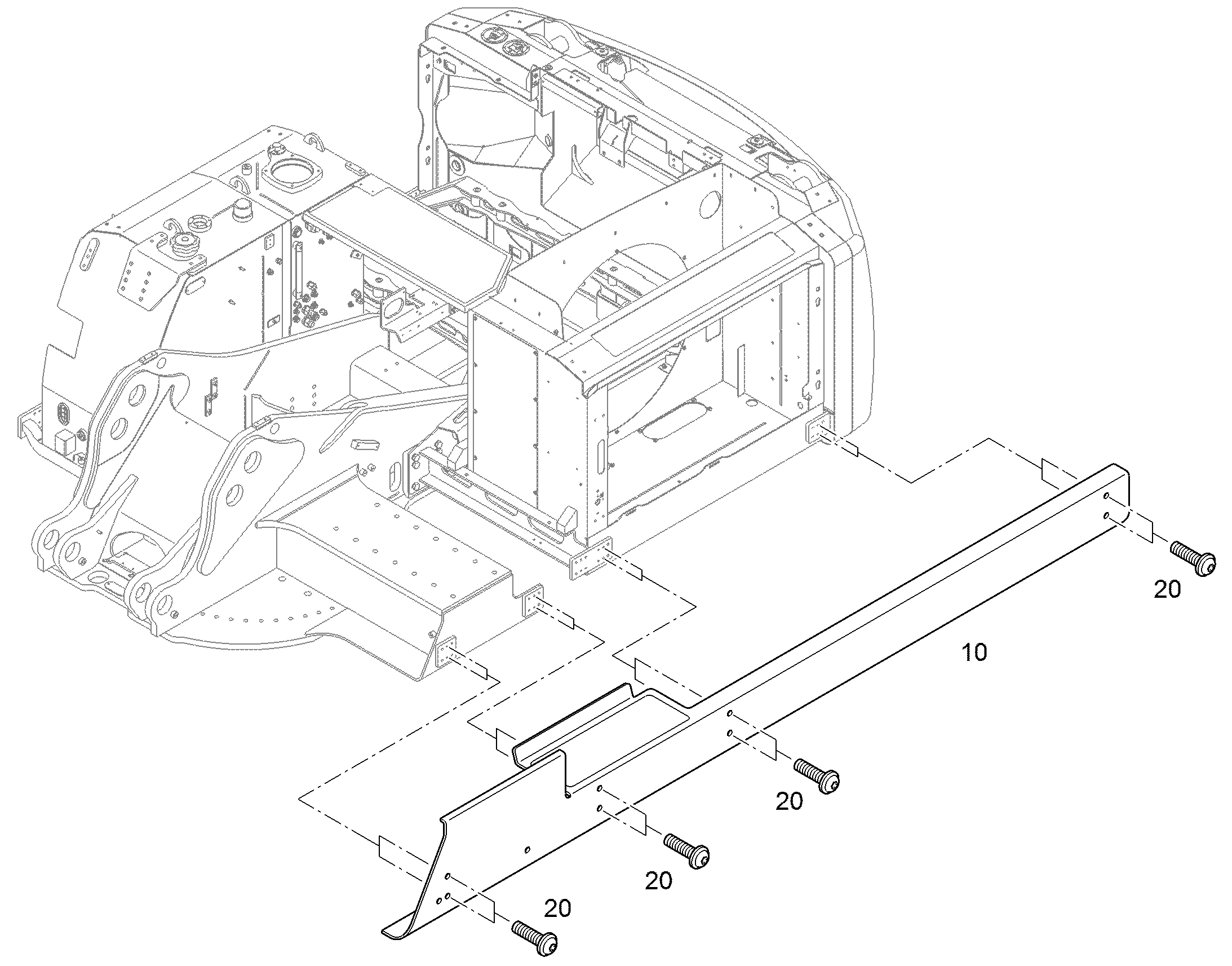 ЭЛЕМЕНТЫ МОНТАЖНЫЕ 94068836 LIEBHERR