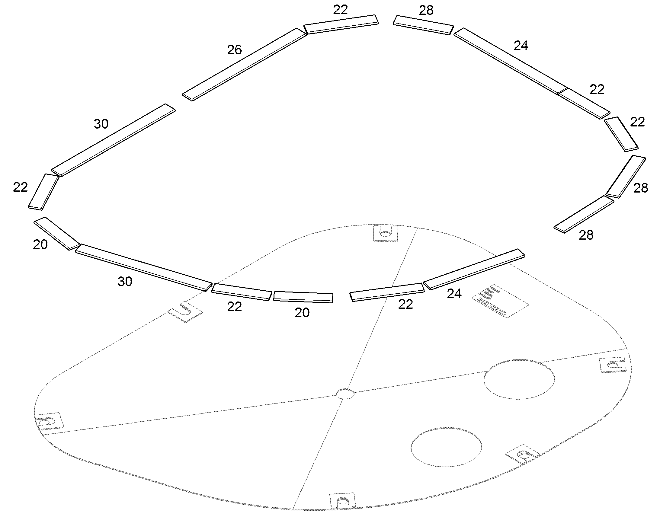 РЕЗИНА ГУБЧАТАЯ 20X3 11346940 LIEBHERR