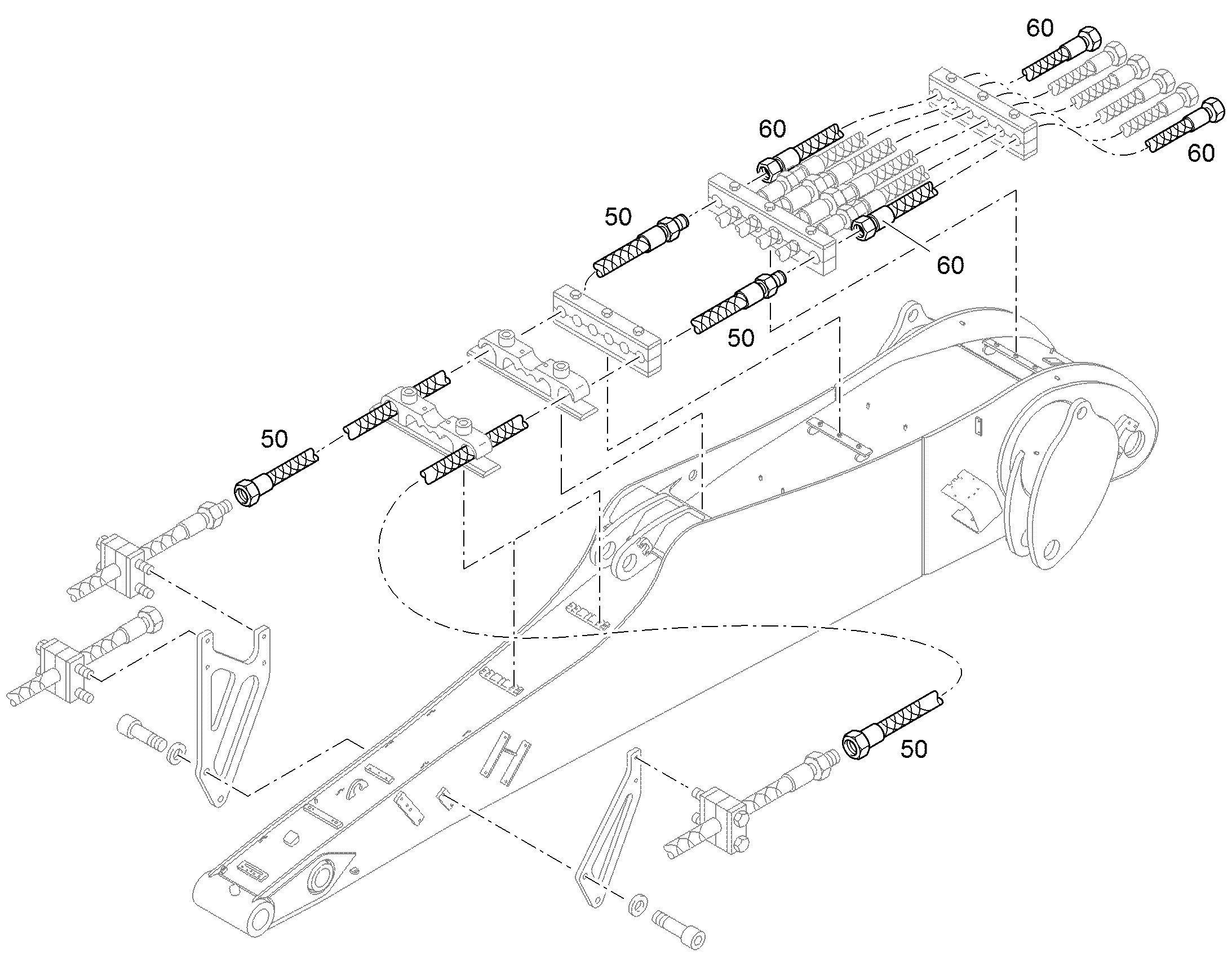 ШЛАНГ 25X3500 12268512 LIEBHERR