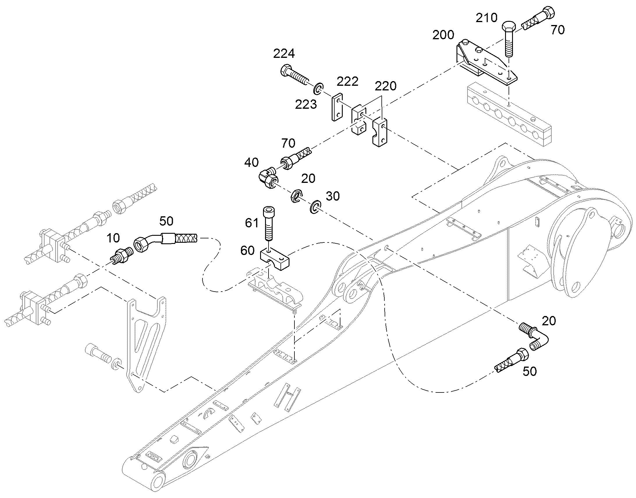 СКОБА 9620316 LIEBHERR