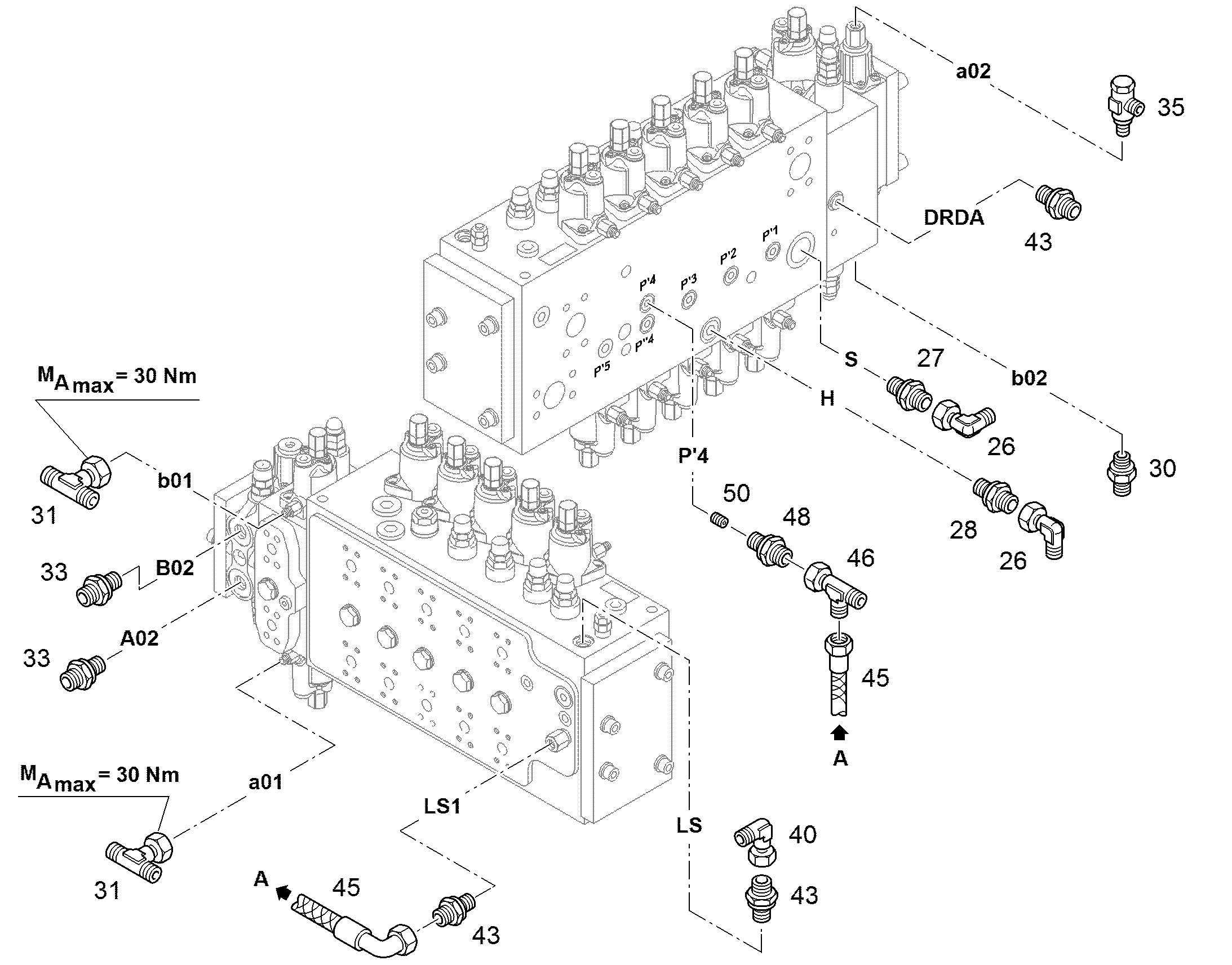 ШТУТЦЕР 9638463 LIEBHERR