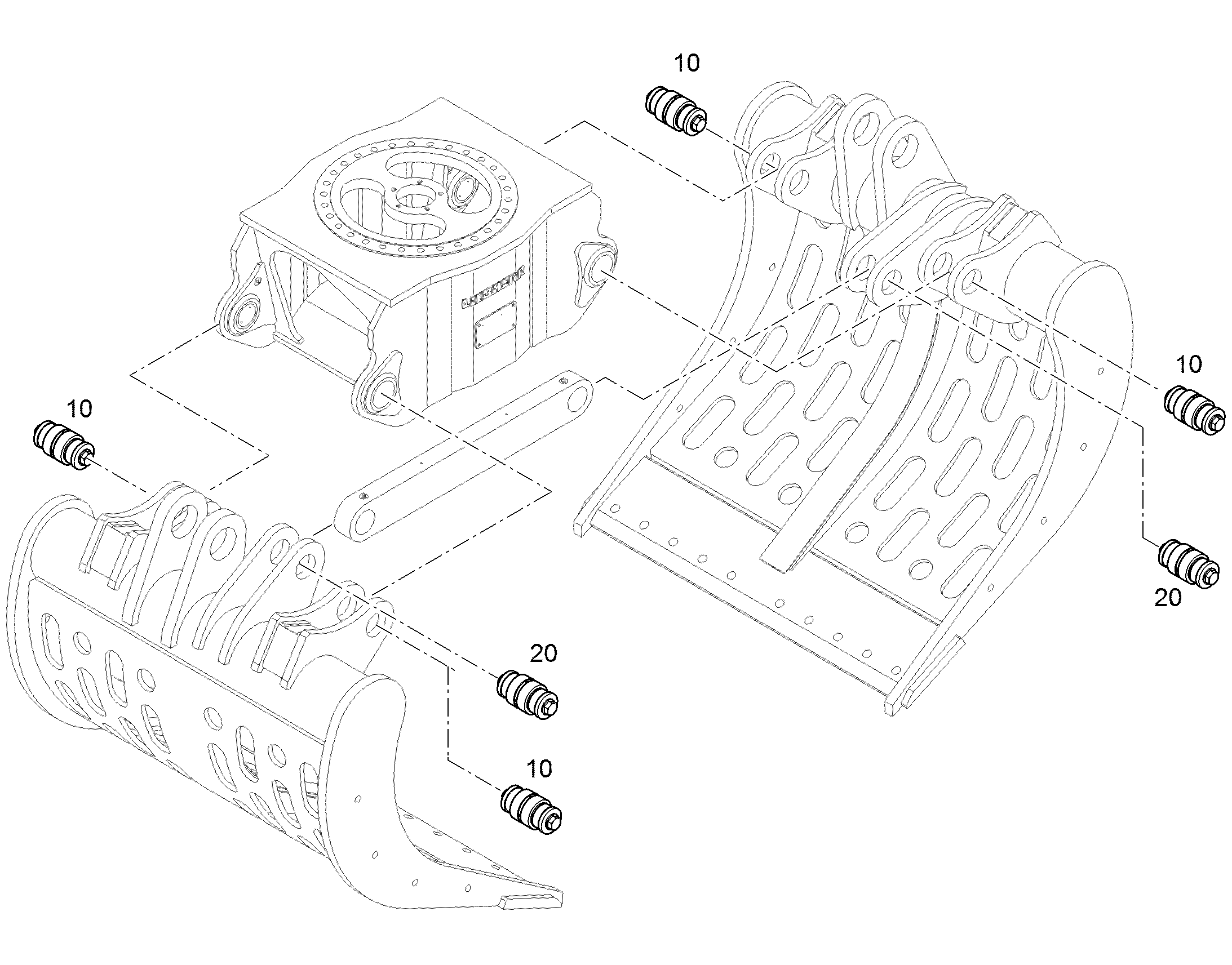 ПЕРЕОБОРУДОВАНИЕ SG25 94072542 LIEBHERR