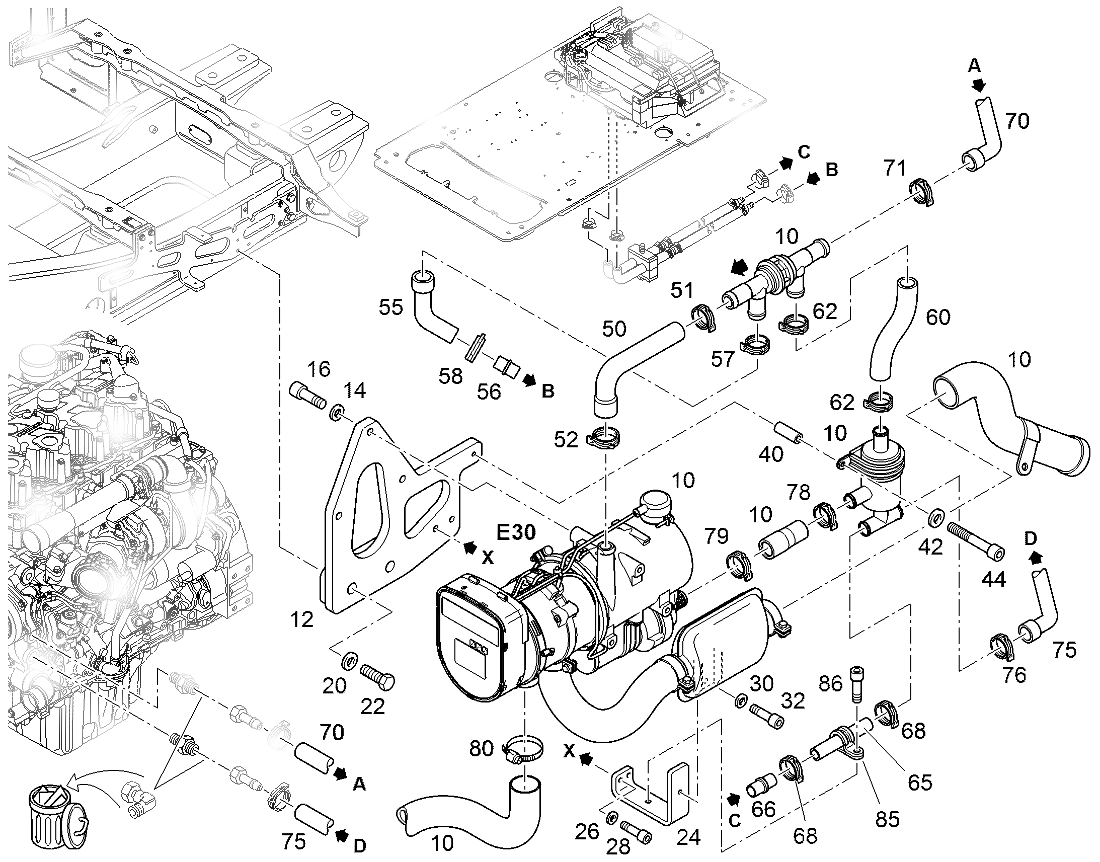 ПОСТАВЛЯЕМЫЙ КОМПЛЕКТ 94068950 LIEBHERR