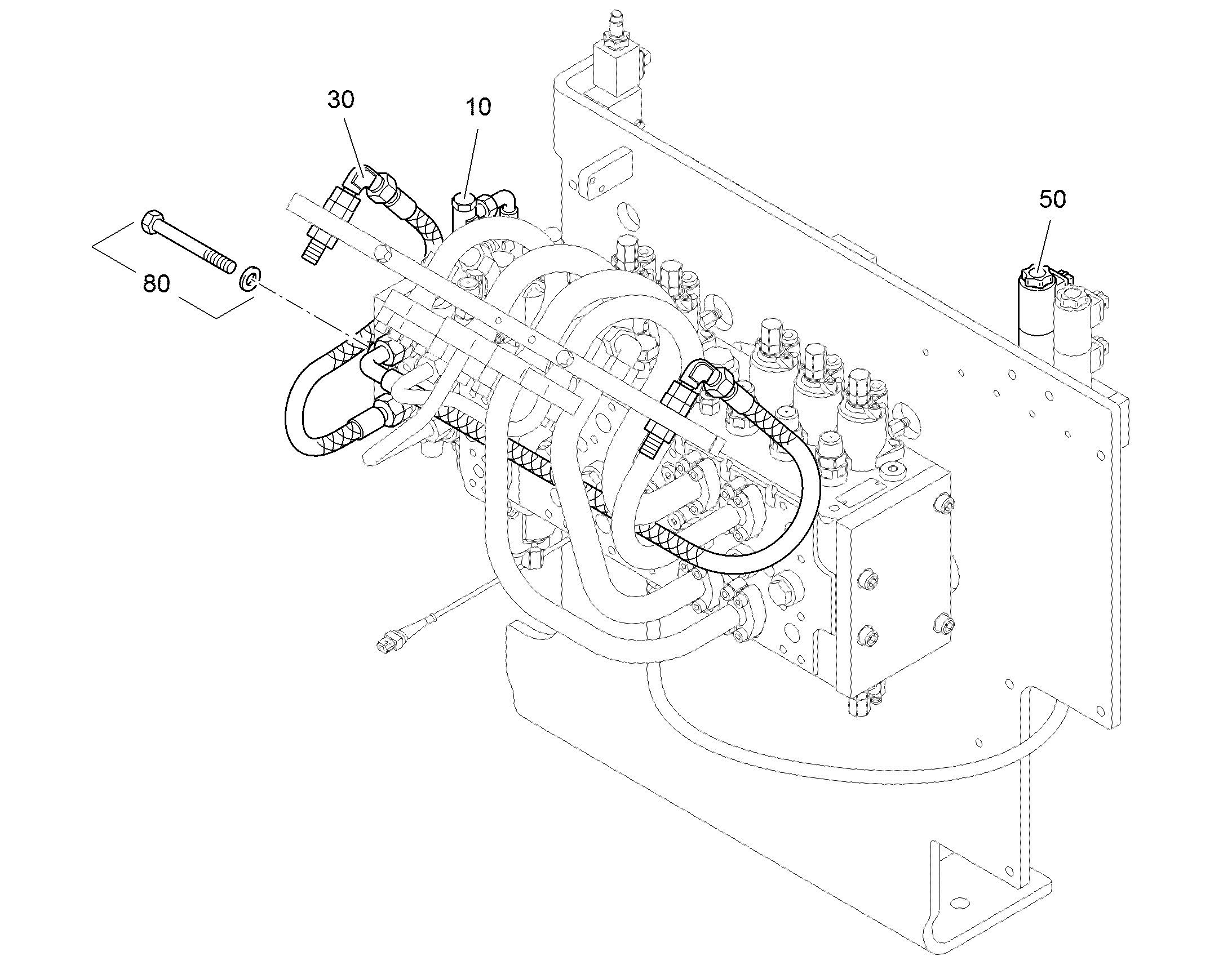 ДЕТАЛИ КРЕПЛЕНИЯ 94030803 LIEBHERR