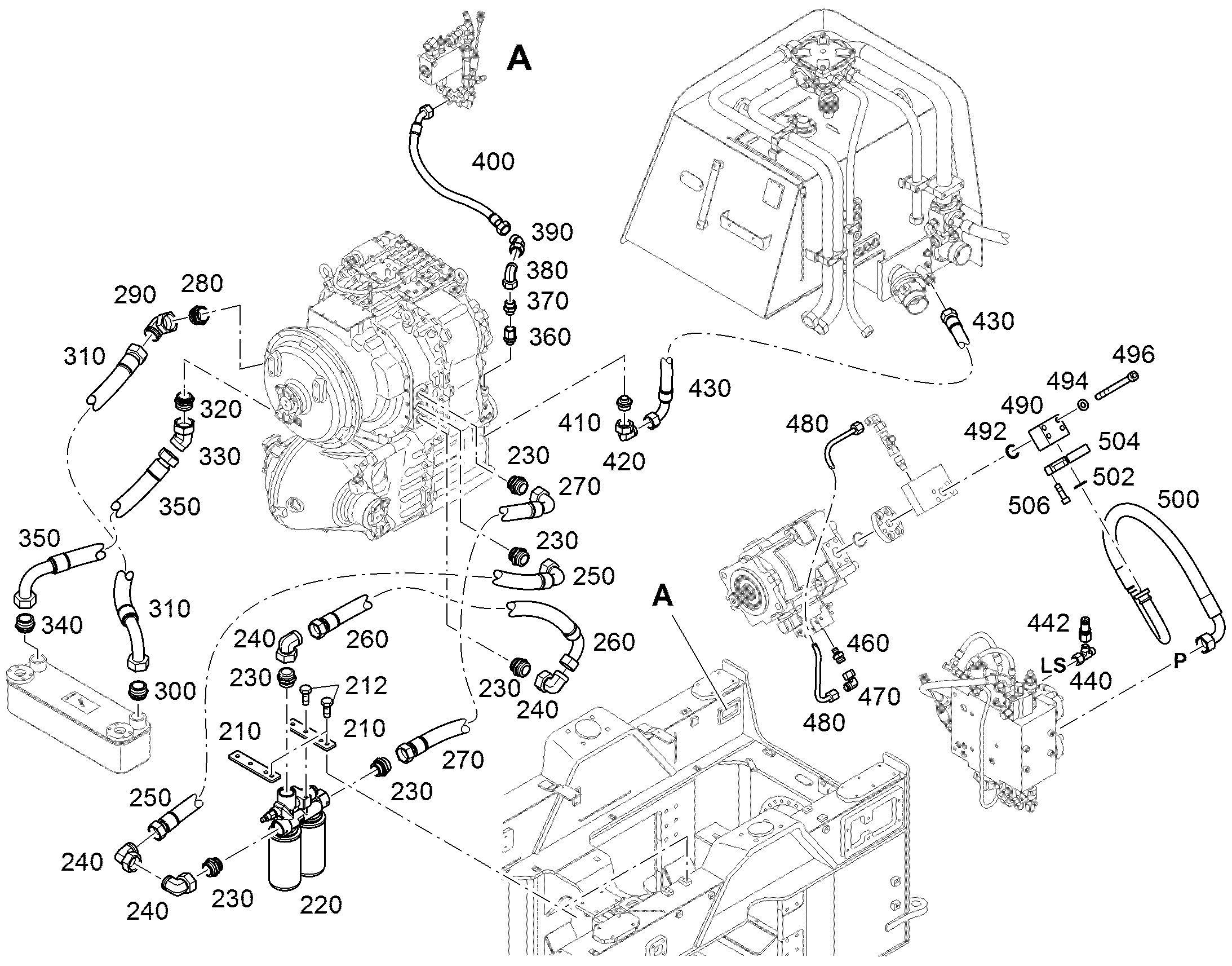 СОЕДИНЕНИЕ РЕЗЬБОВОЕ GEO 35L M48X2 11003776 LIEBHERR