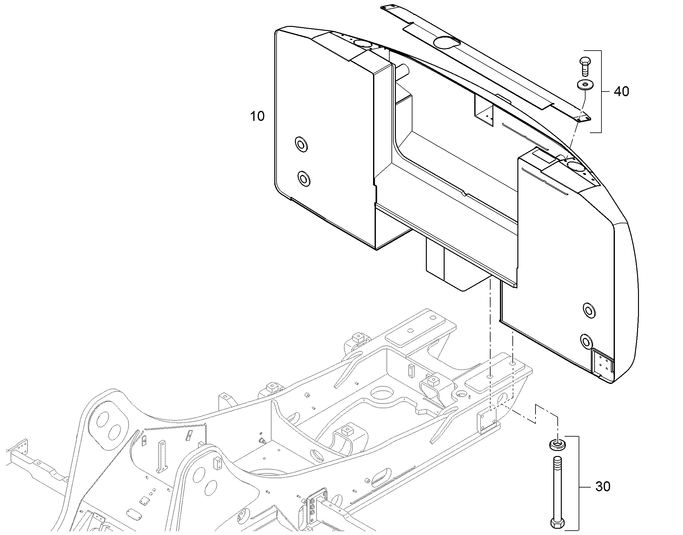ДЕТАЛИ КРЕПЛЕНИЯ 94054525 LIEBHERR