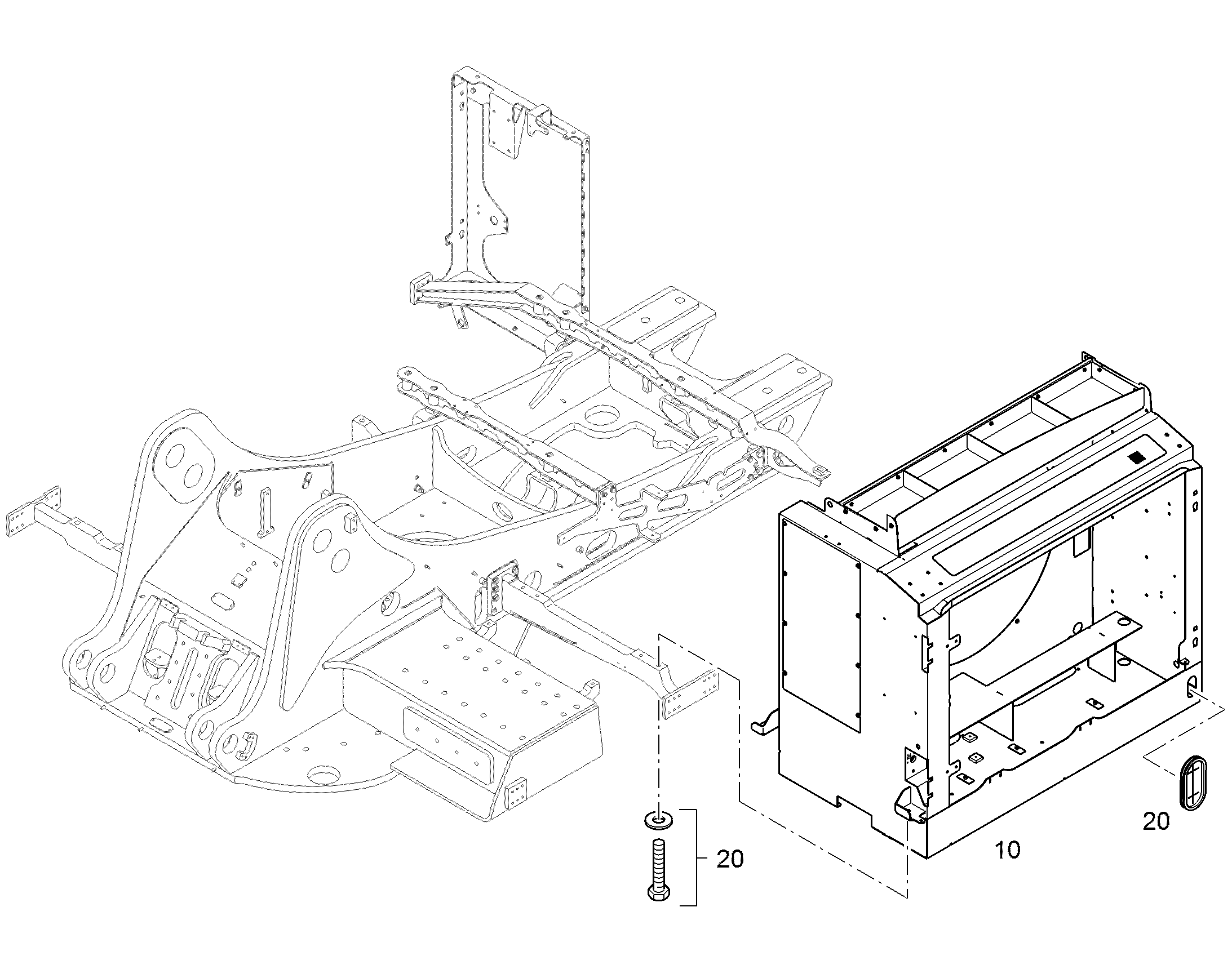 ЭЛЕМЕНТЫ МОНТАЖНЫЕ 94064120 LIEBHERR