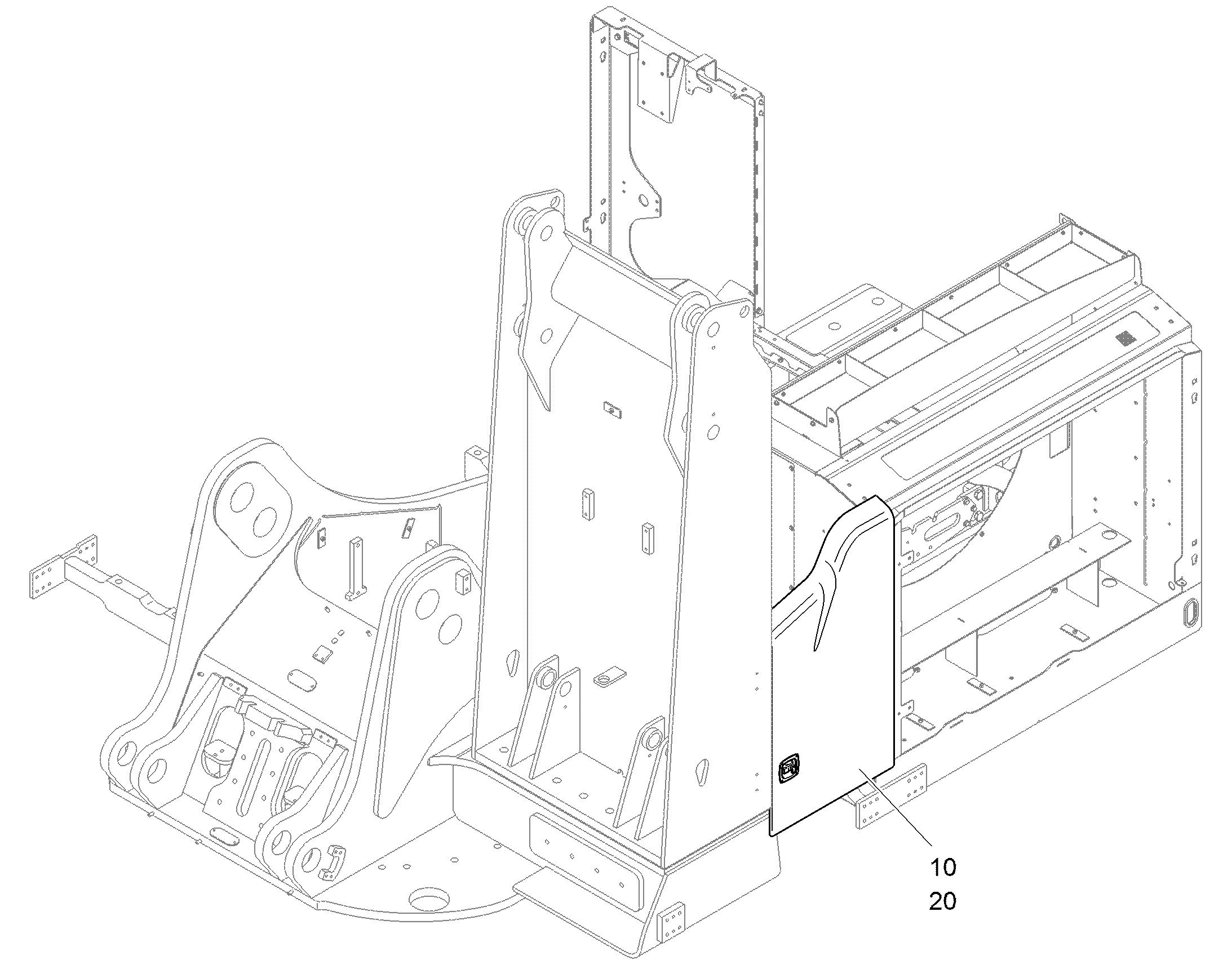 ЭЛЕМЕНТЫ МОНТАЖНЫЕ 94072229 LIEBHERR
