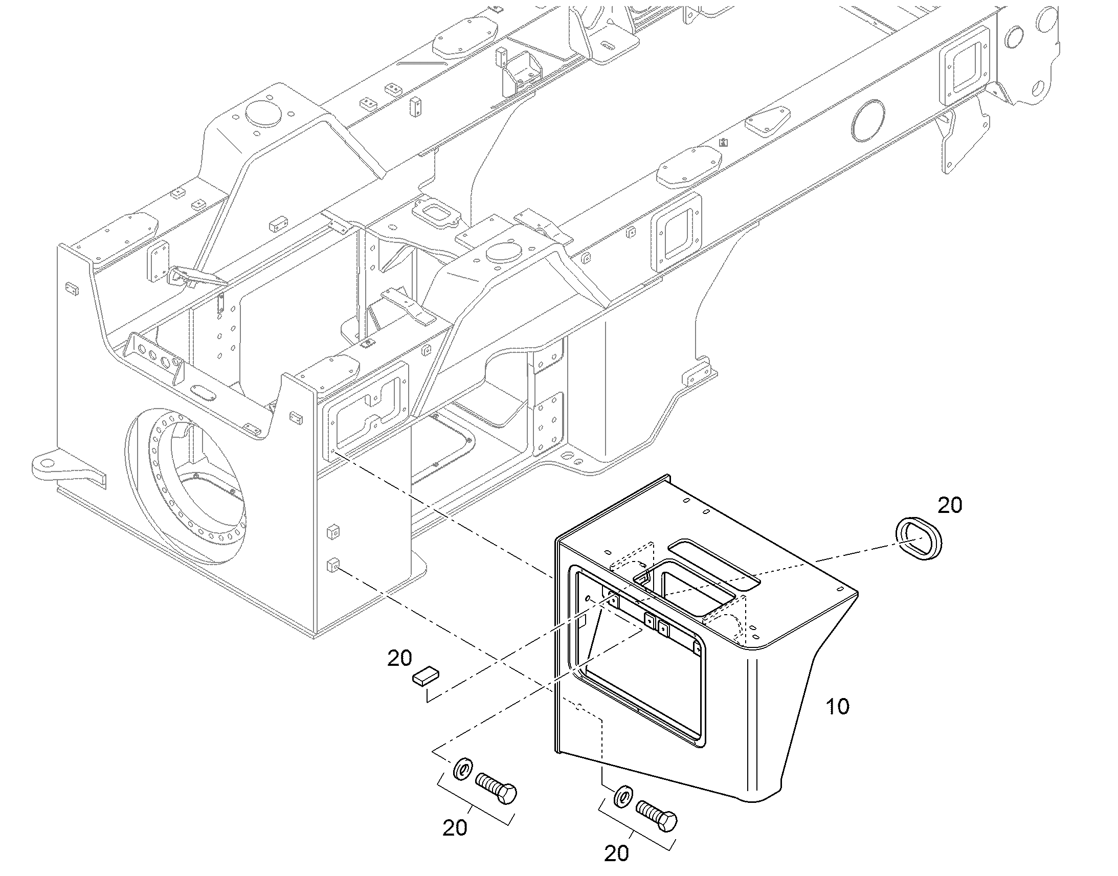ЭЛЕМЕНТЫ МОНТАЖНЫЕ 94071994 LIEBHERR