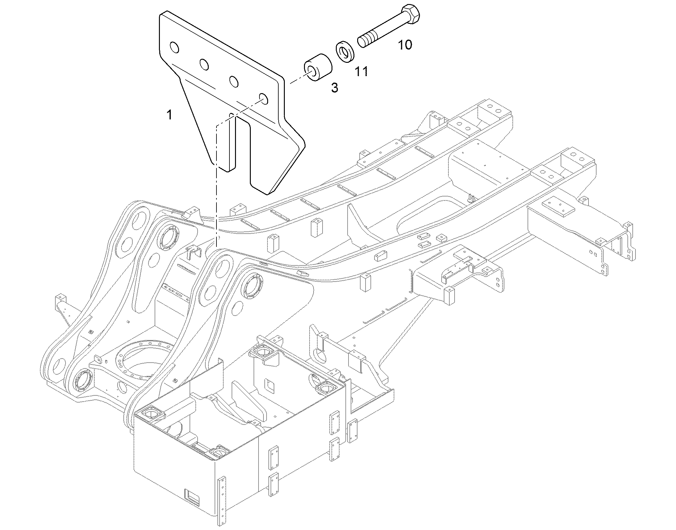 ПОВОДОК 94075103 LIEBHERR