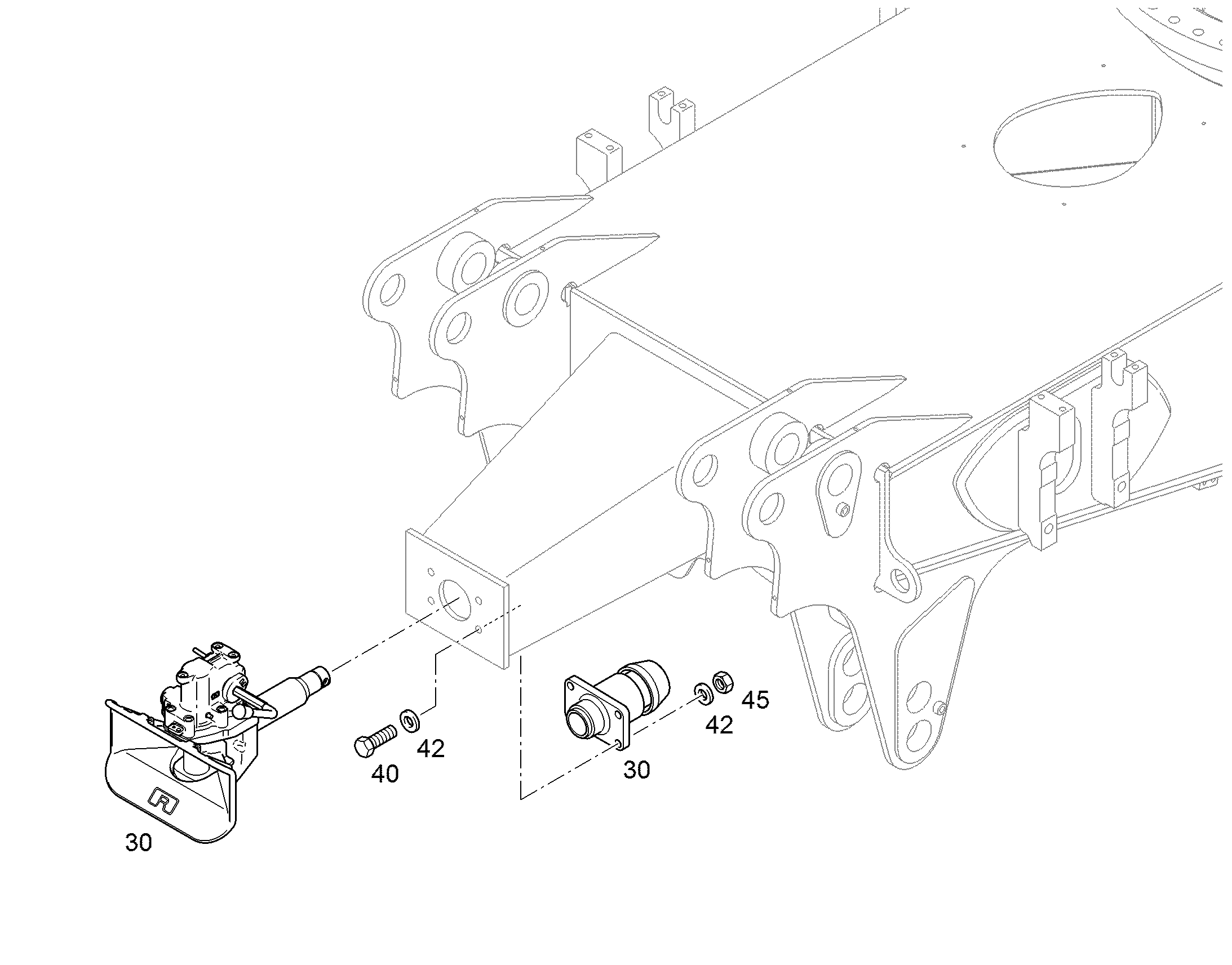 СЦЕПНОЕ УСТРОЙСТВО 11643428 LIEBHERR