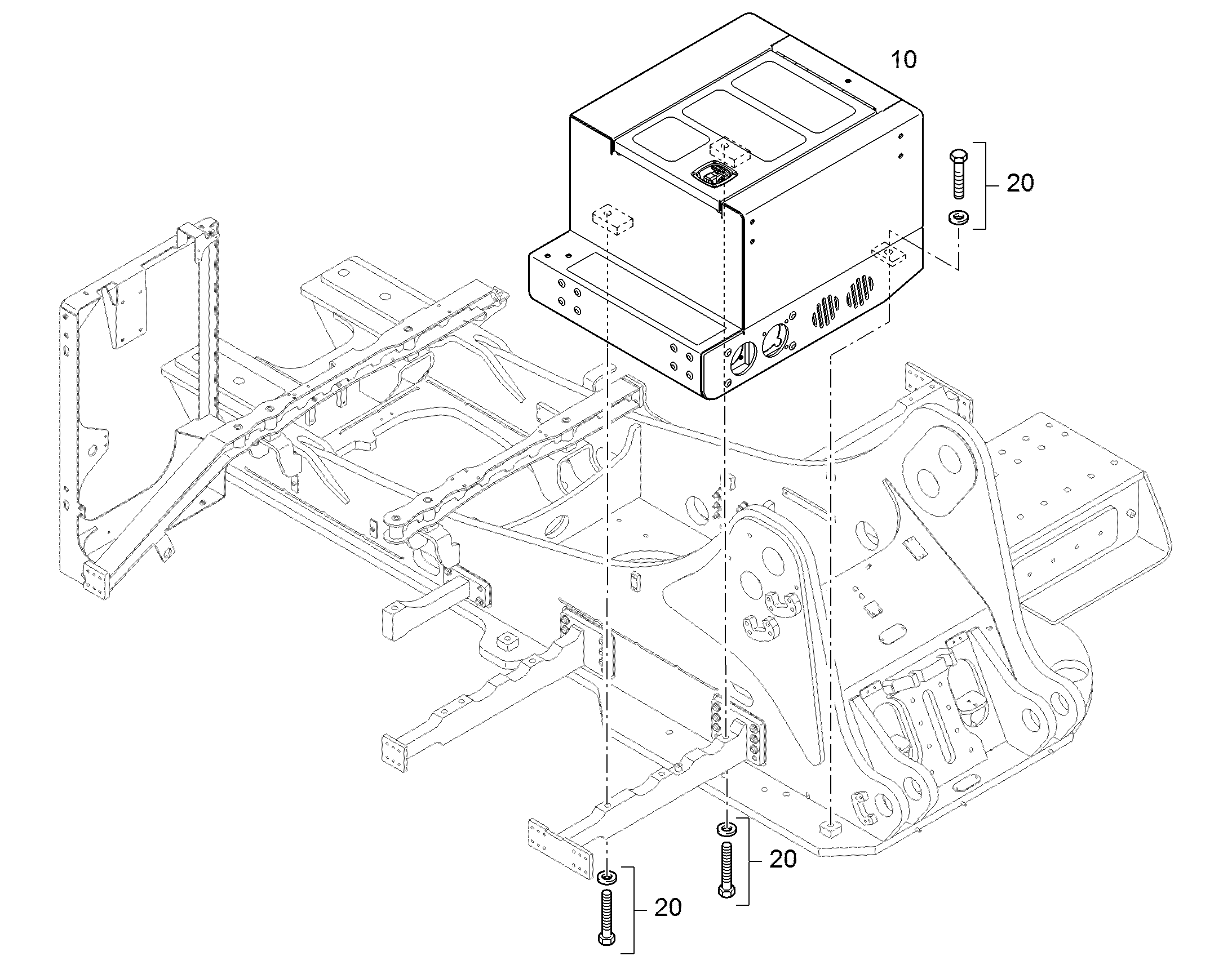 ЭЛЕМЕНТЫ МОНТАЖНЫЕ 94077135 LIEBHERR