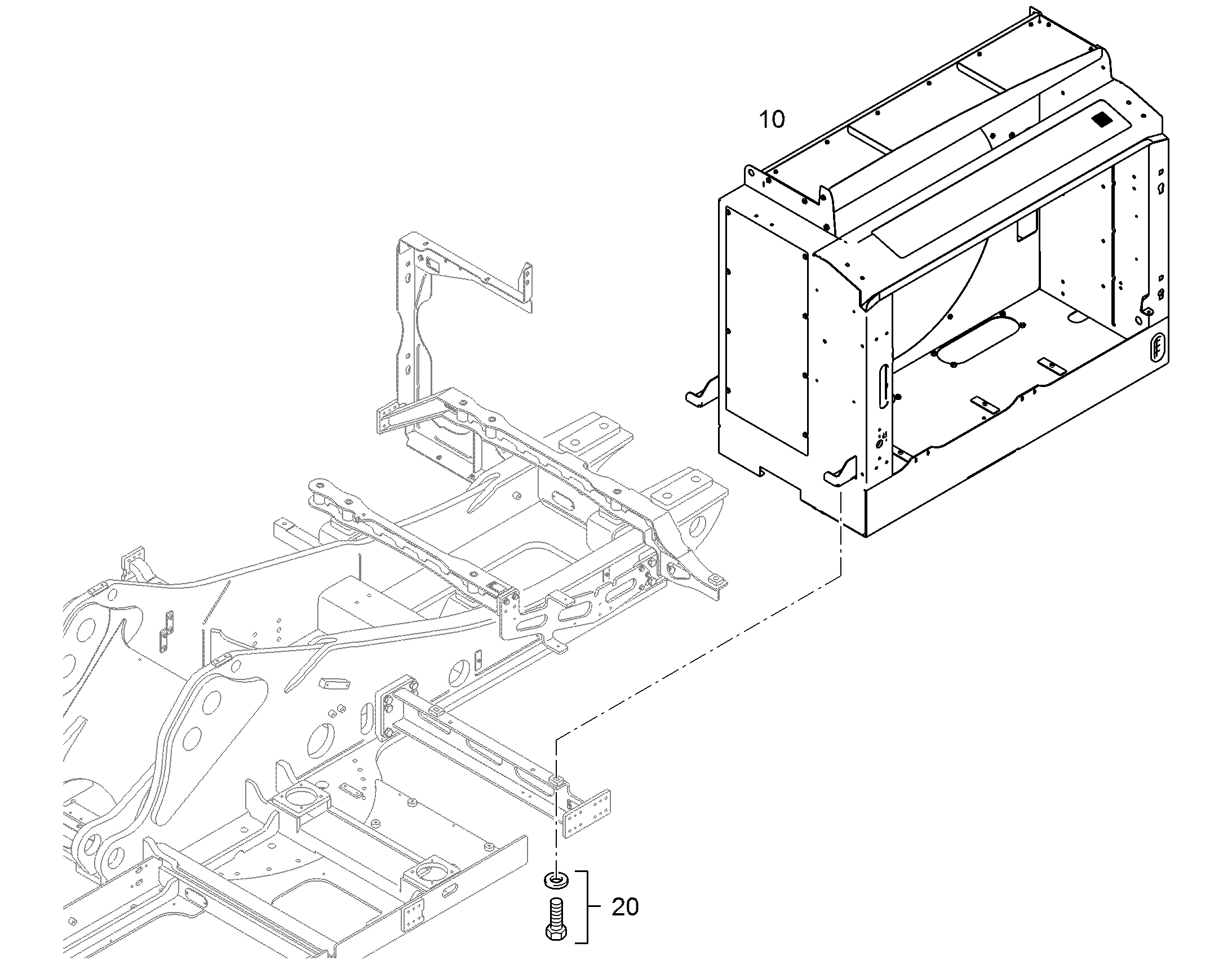 ЭЛЕМЕНТЫ МОНТАЖНЫЕ 94076420 LIEBHERR