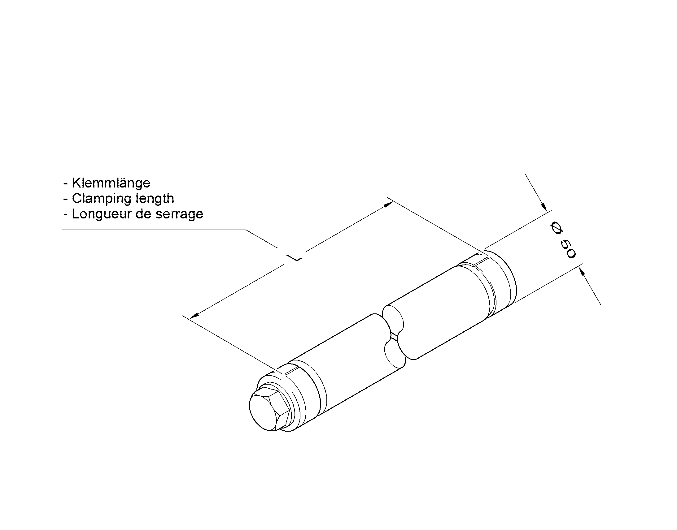 PASSFIX-БОЛТЫ 50X230X155 12488468 LIEBHERR