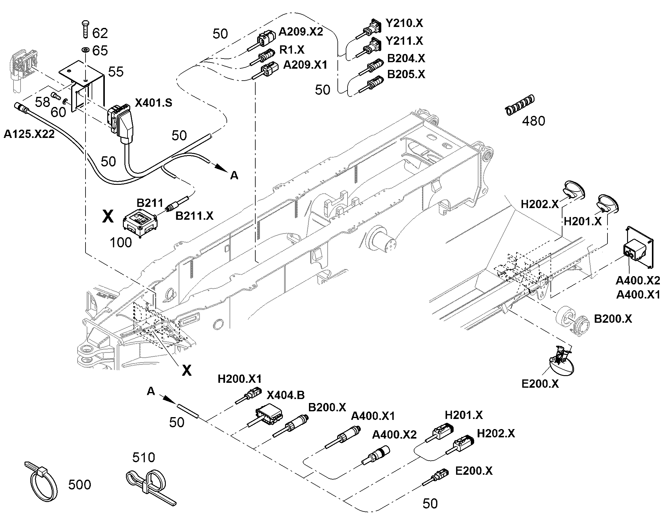 ДАТЧИК НАКЛОНА 11621395 LIEBHERR