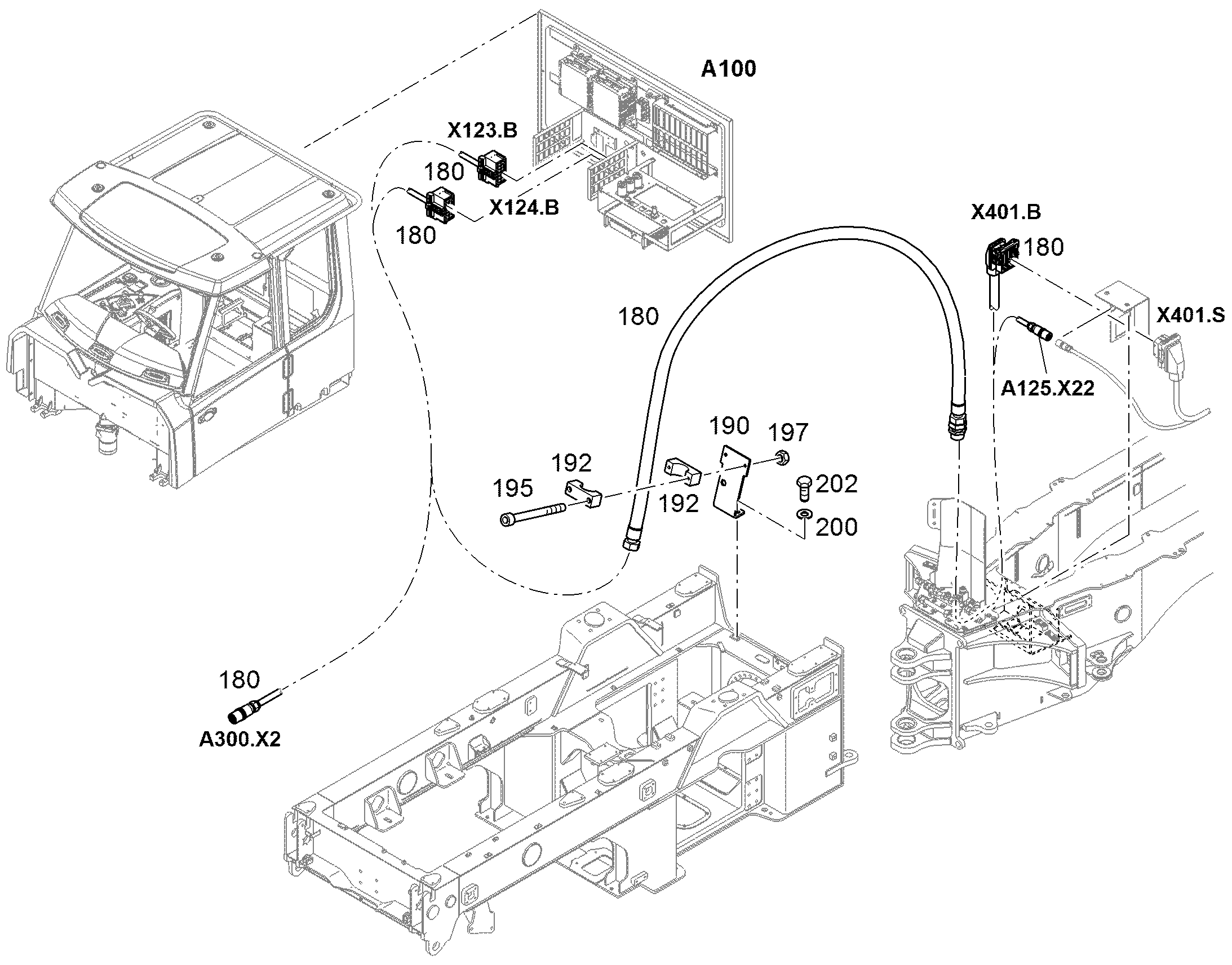 КЛЕММА ПОЛОВИННАЯ DIN 3015-1 L 6 G 44,5 PP SW 10216208 LIEBHERR