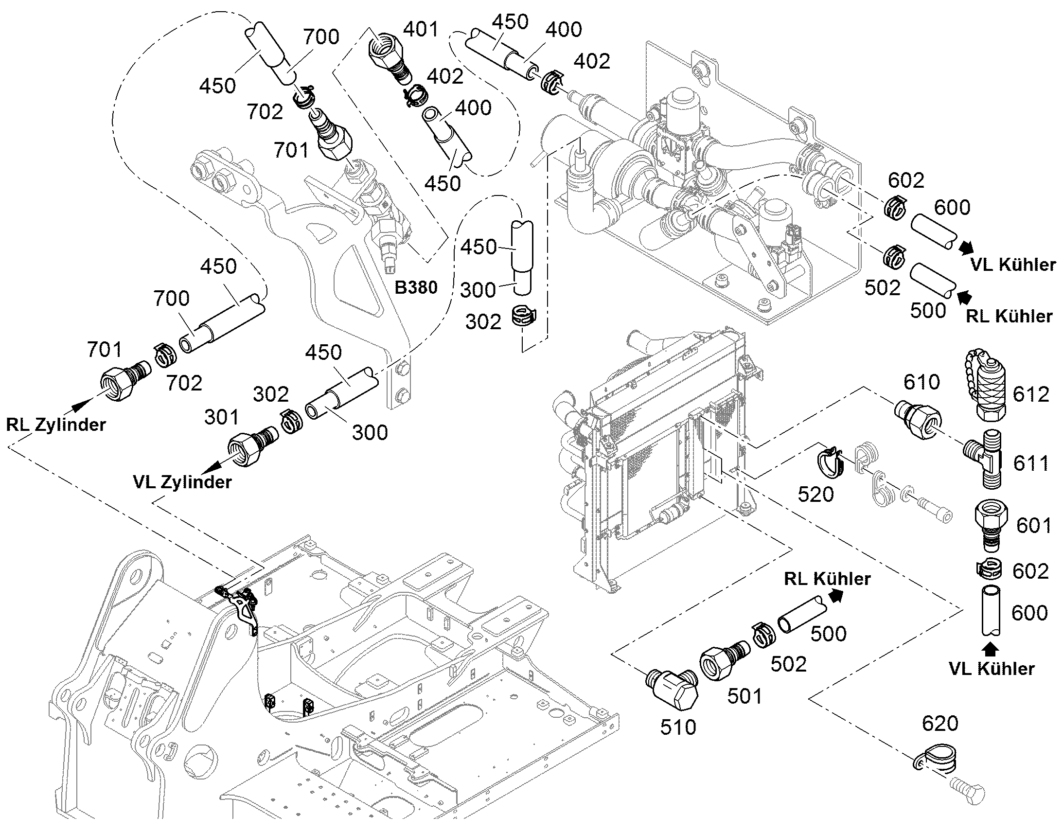 ФИТИНГИ ШЛАНГОВЫЕ DN12 12223185 LIEBHERR