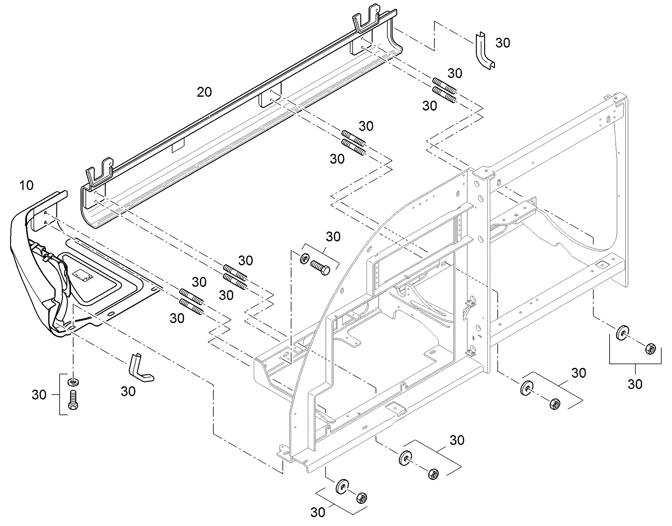 ЭЛЕМЕНТЫ МОНТАЖНЫЕ 94079410 LIEBHERR