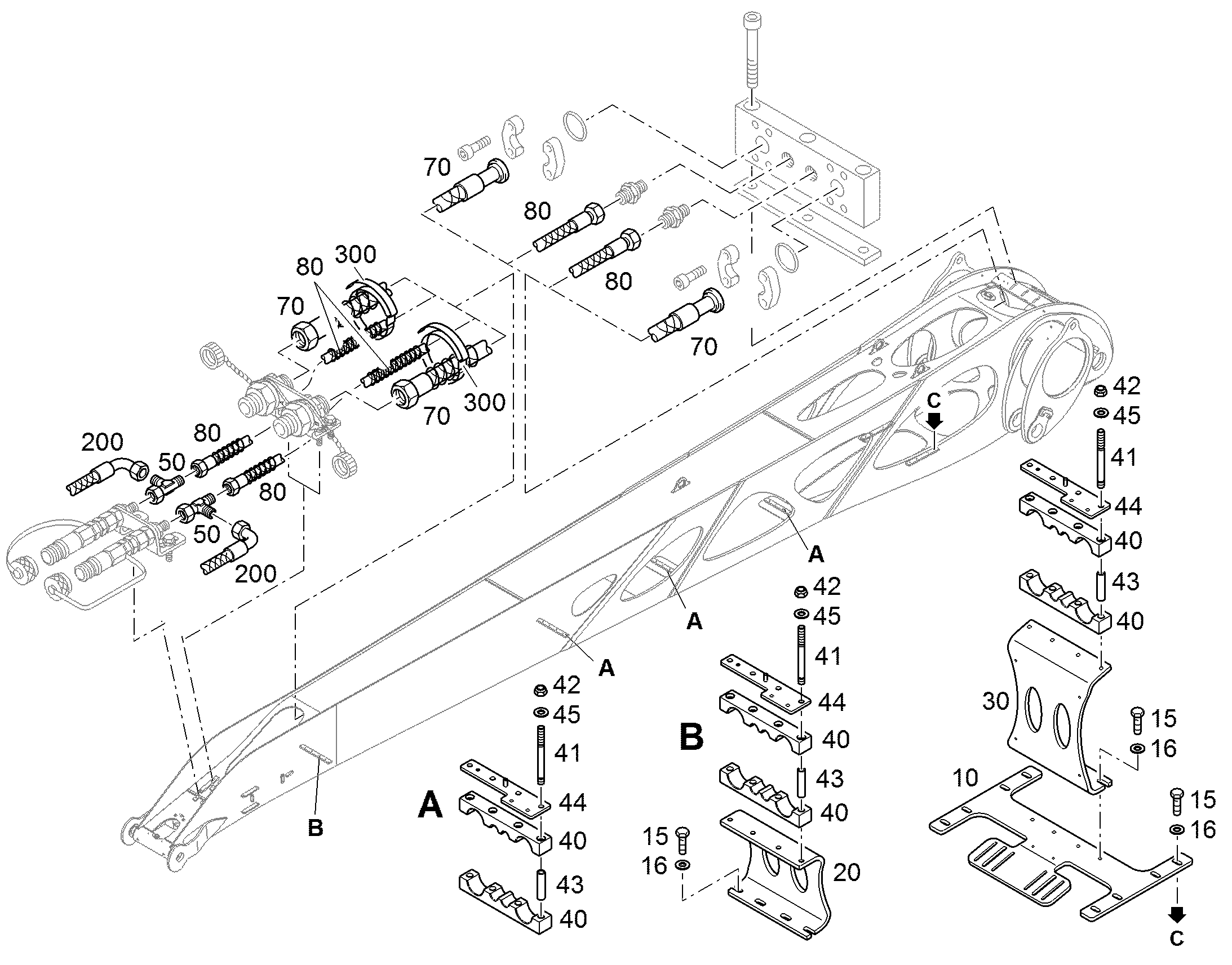 ГИДРАВЛИЧЕСКАЯ СИСТЕМА 94034999 LIEBHERR