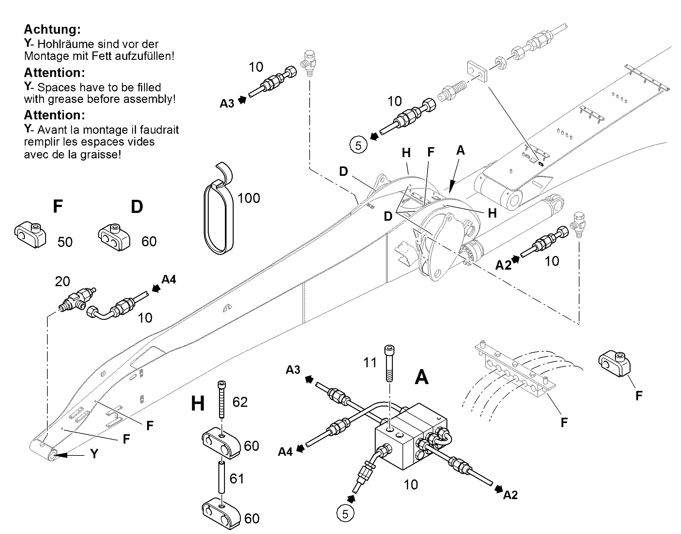РАСПРЕДЕЛИТЕЛЬ MX-F 3/3 10359140 LIEBHERR